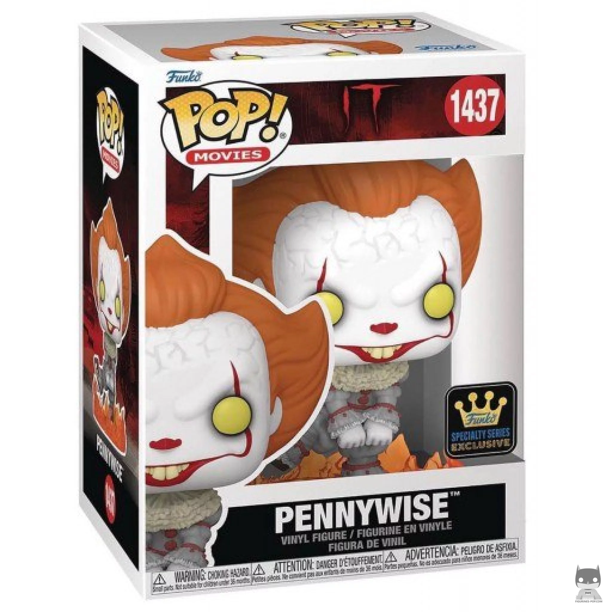 Pennywise Funko Pop! figure in its box