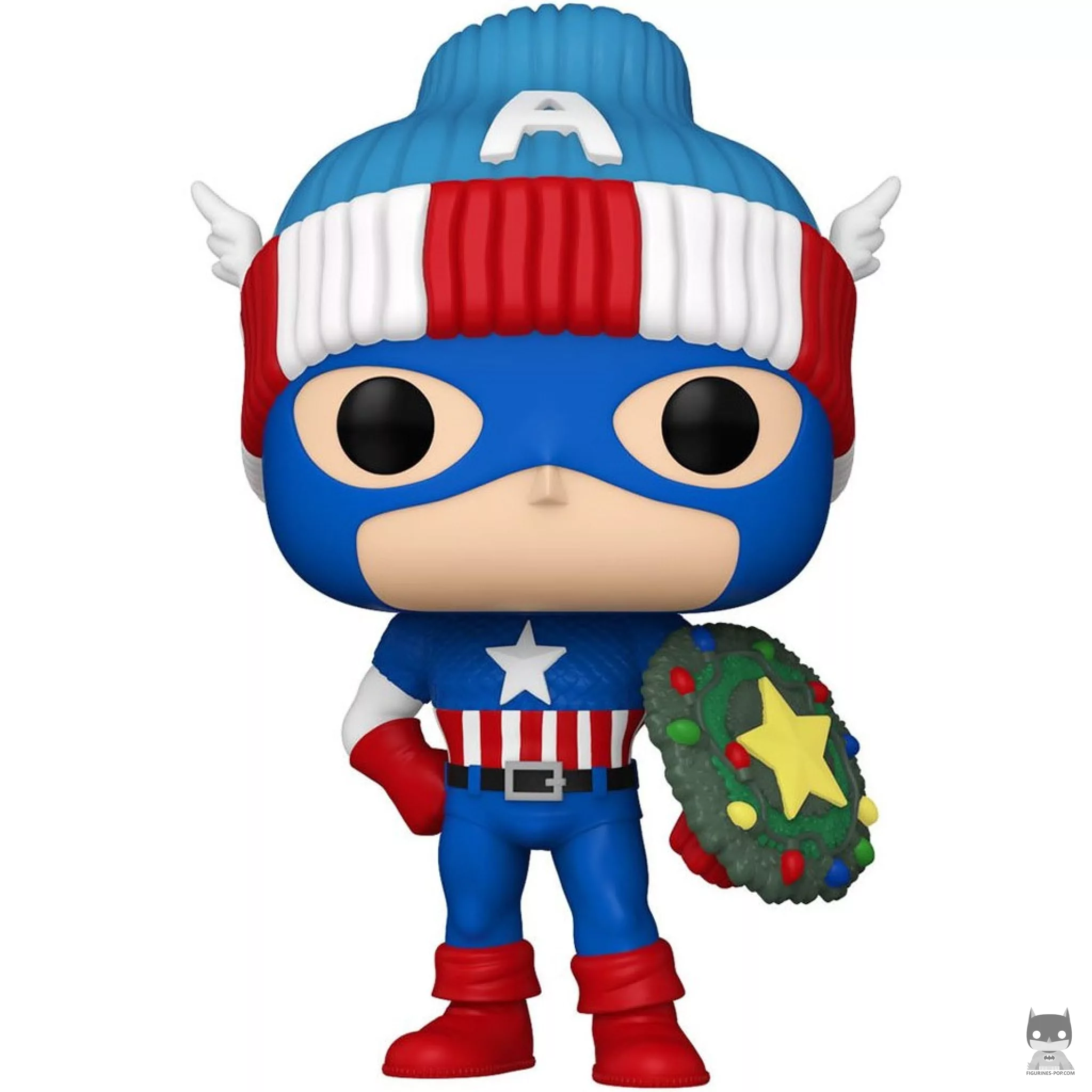 Captain America (Holiday) Funko Pop! figure (Marvel Comics)