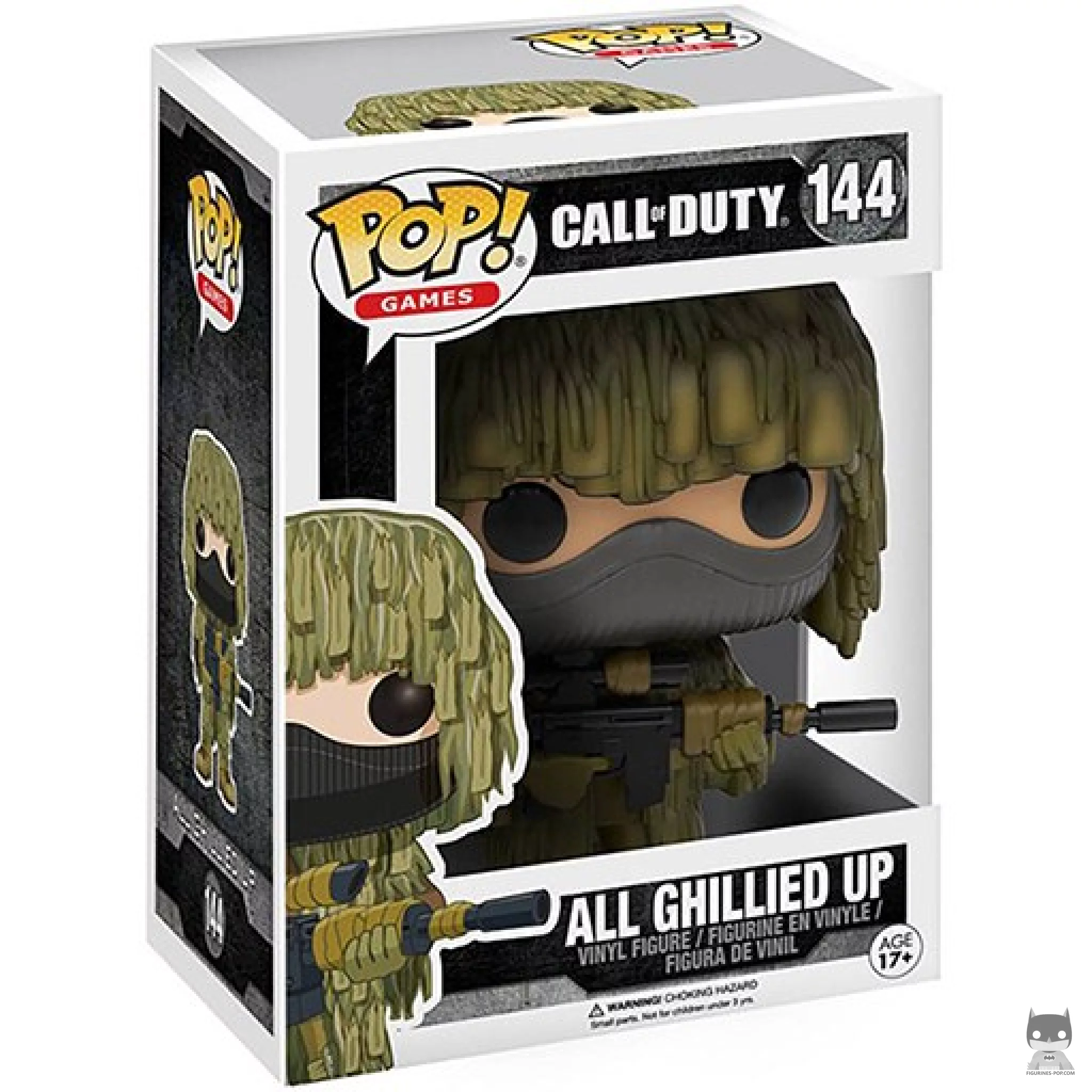 All Ghillied Up Funko Pop! figure in its box