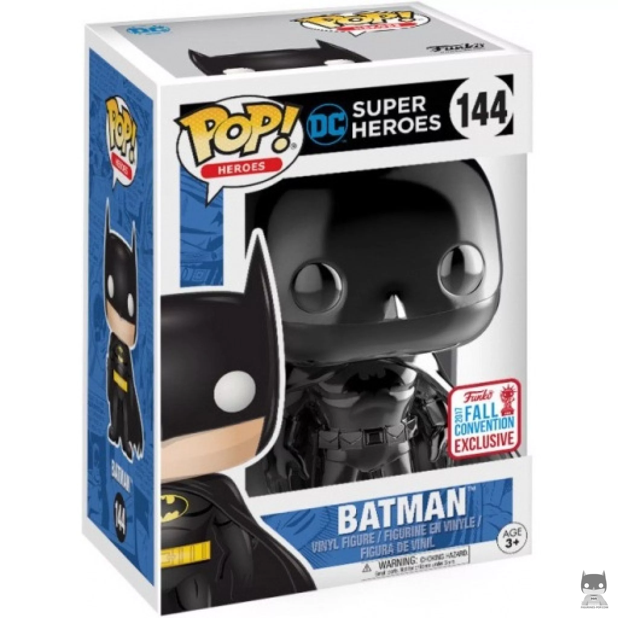 Batman (Black) Funko Pop! figure in its box