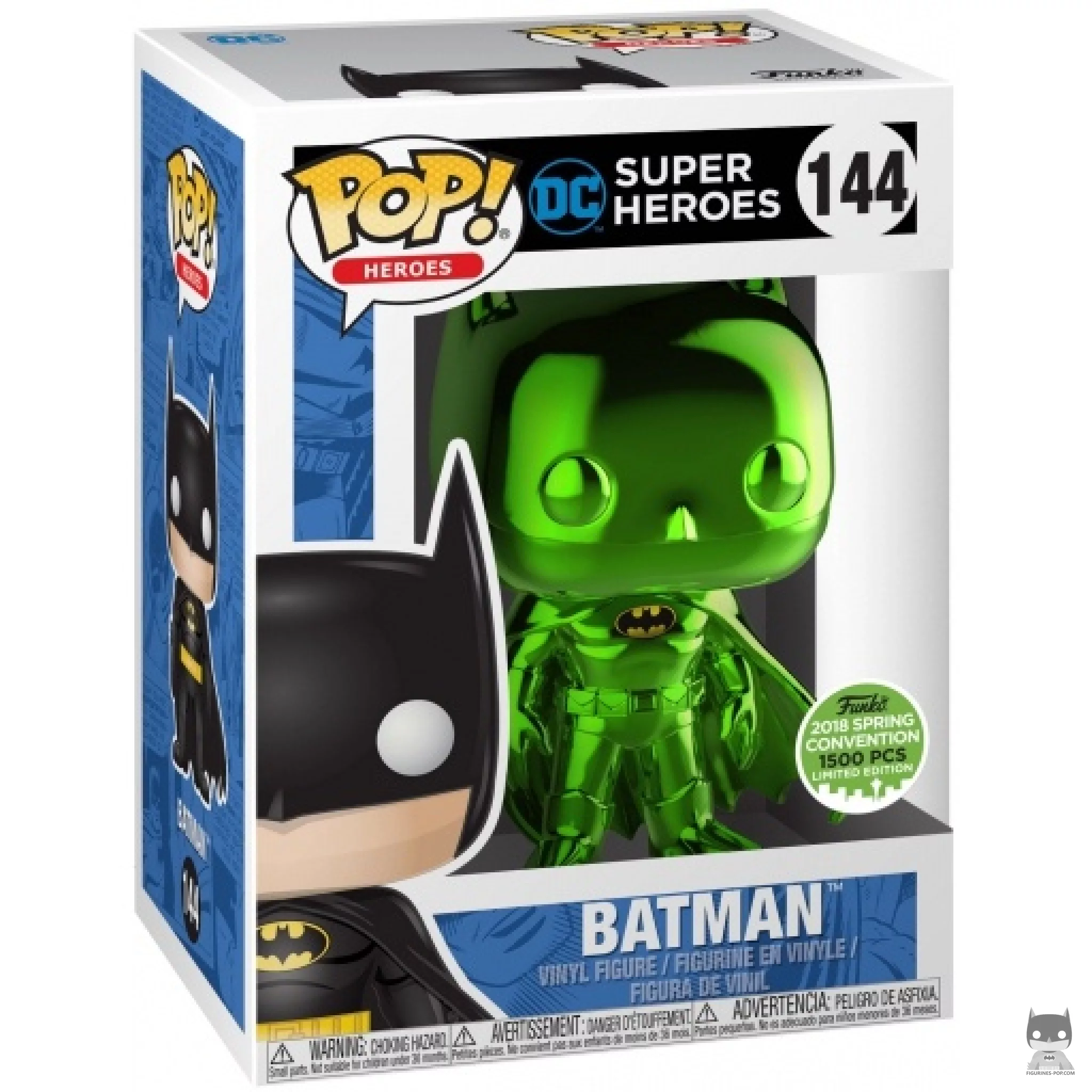 Batman (Emerald) Funko Pop! figure in its box