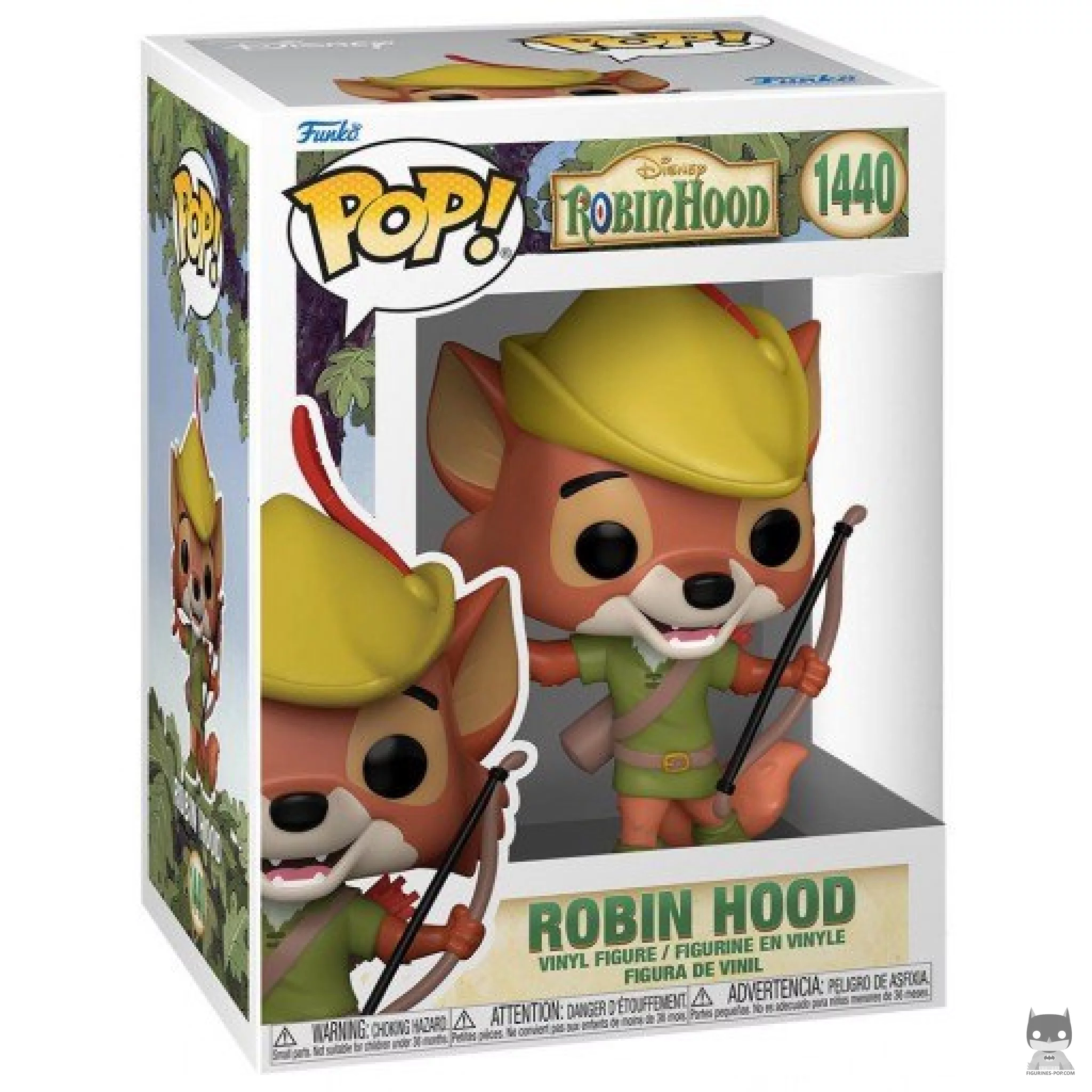 Robin Hood Funko Pop! figure in its box