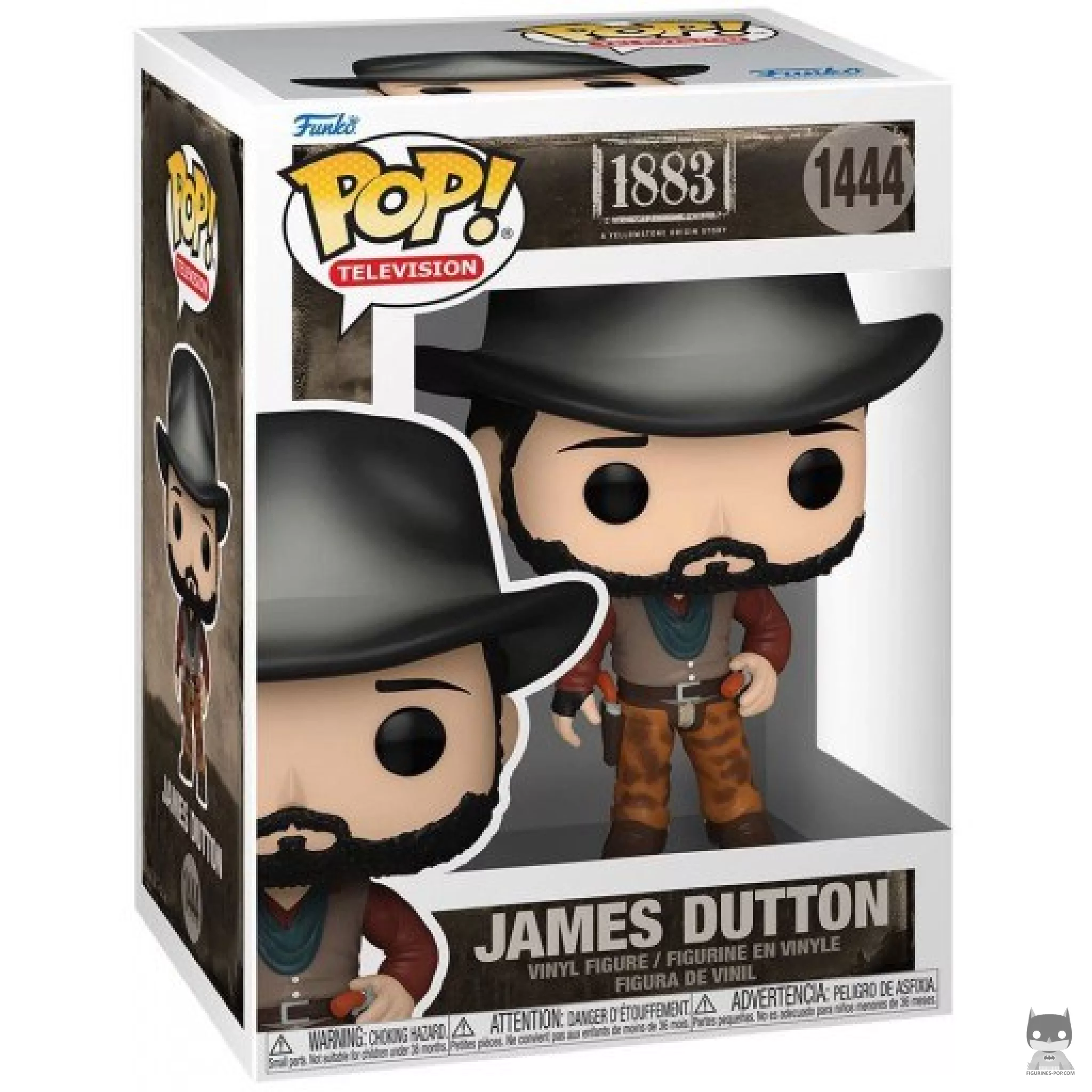 James Dutton Funko Pop! figure in its box
