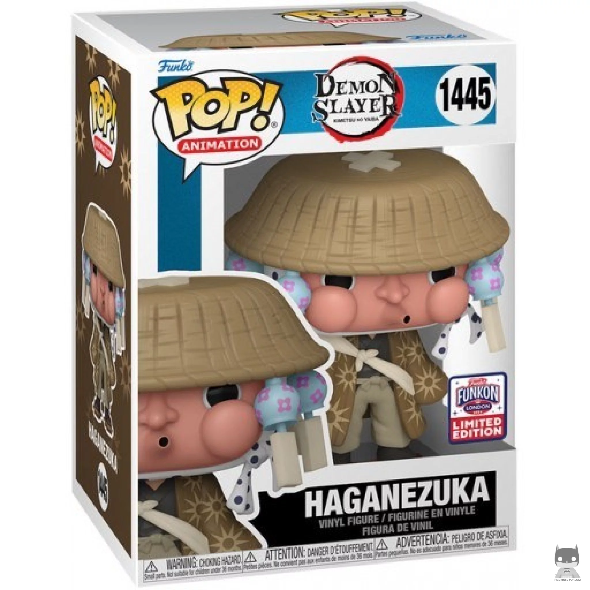 Haganezuka with Hat Funko Pop! figure in its box