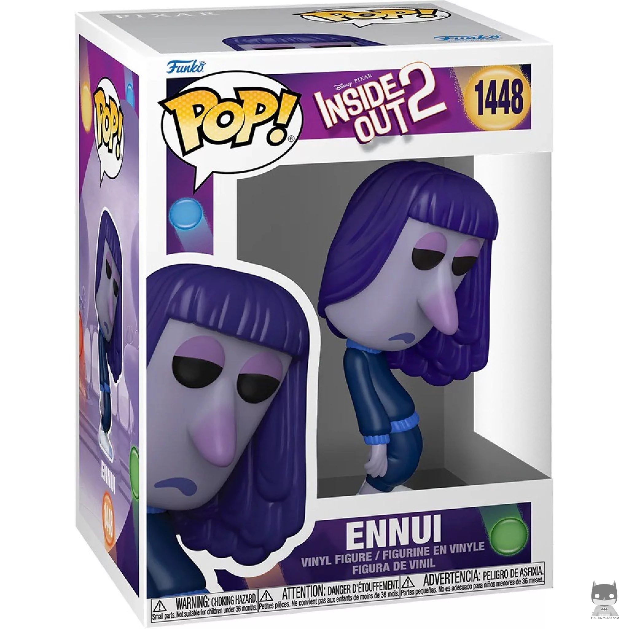 Ennui Funko Pop! figure in its box