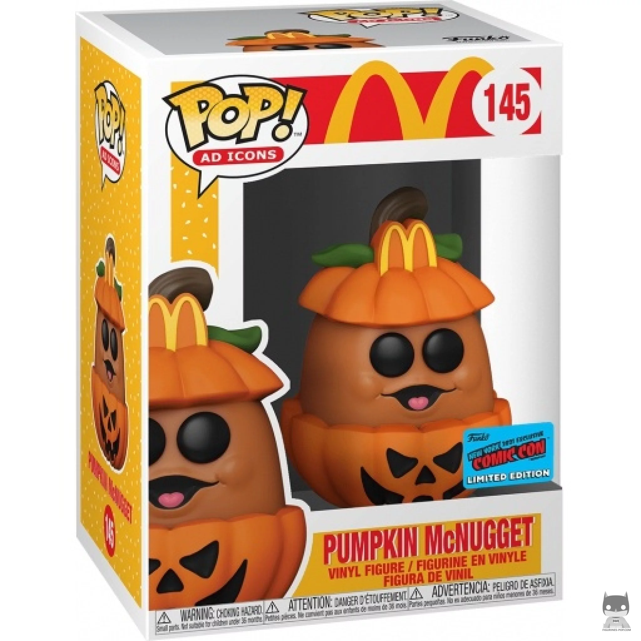 Pumpkin McNugget Funko Pop! figure in its box
