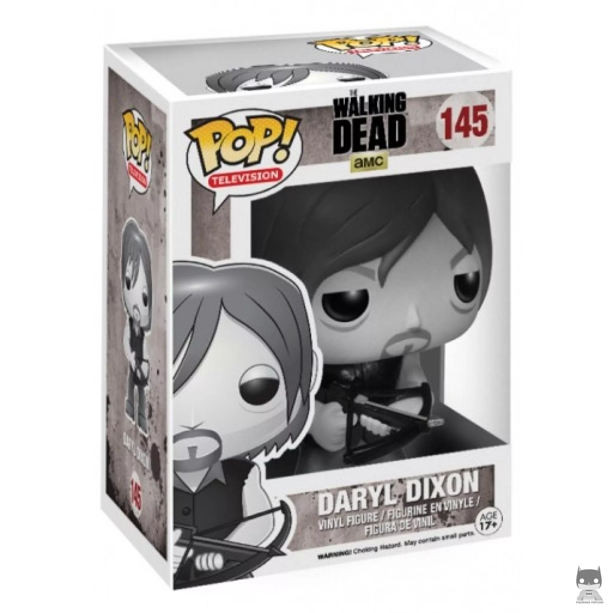 Daryl Dixon (Black & White) Funko Pop! figure in its box