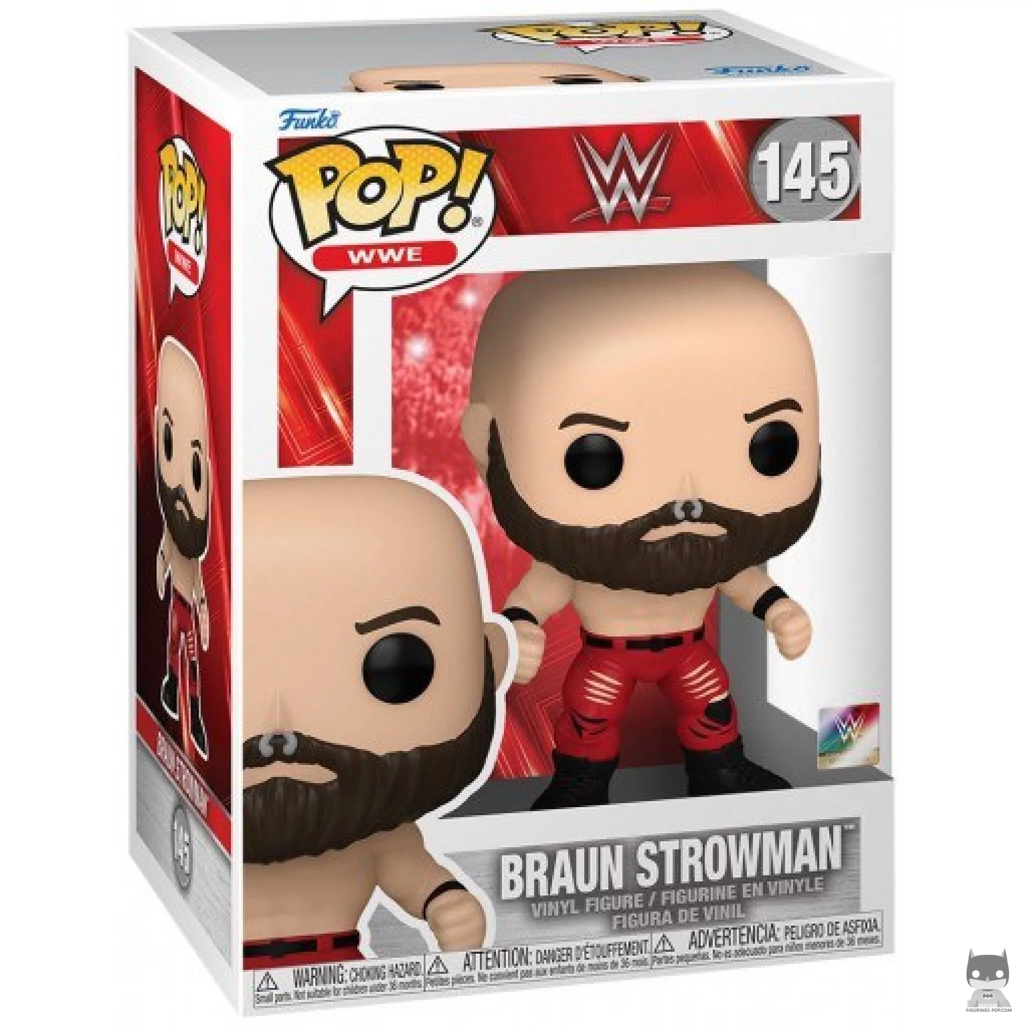 Braun Strowman Funko Pop! figure in its box