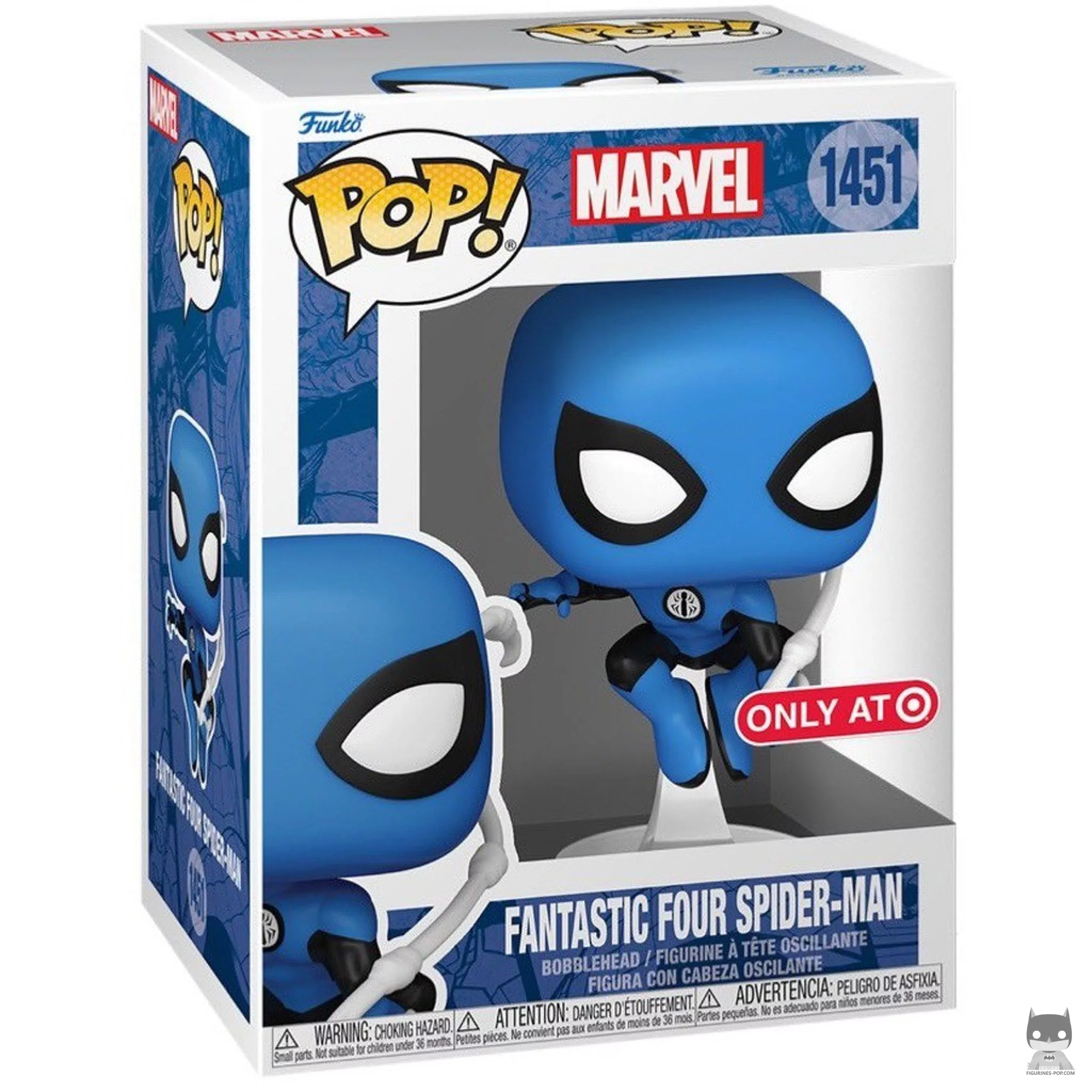 Fantastic Four Spider-Man Funko Pop! figure in its box
