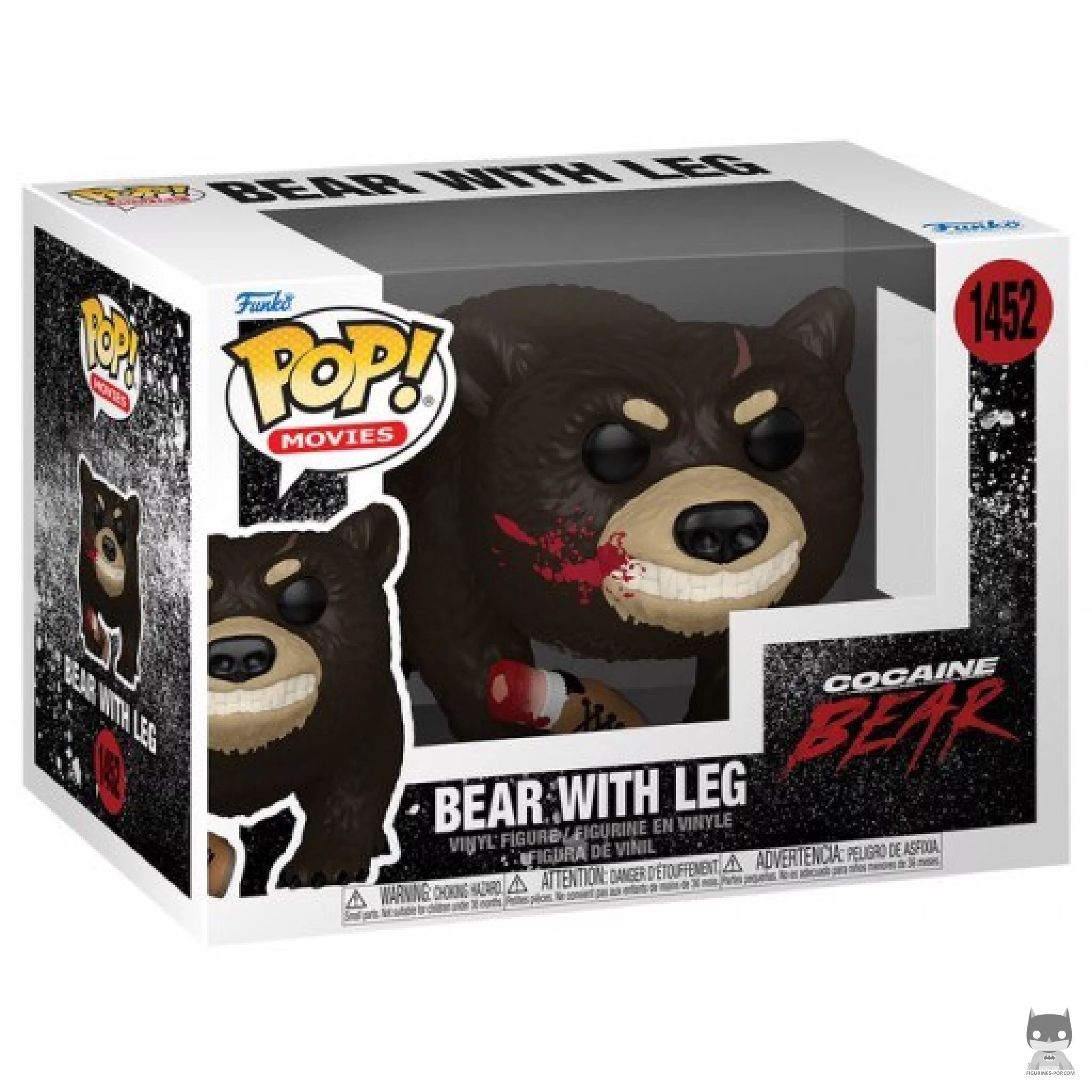 Bear with Leg Funko Pop! figure in its box