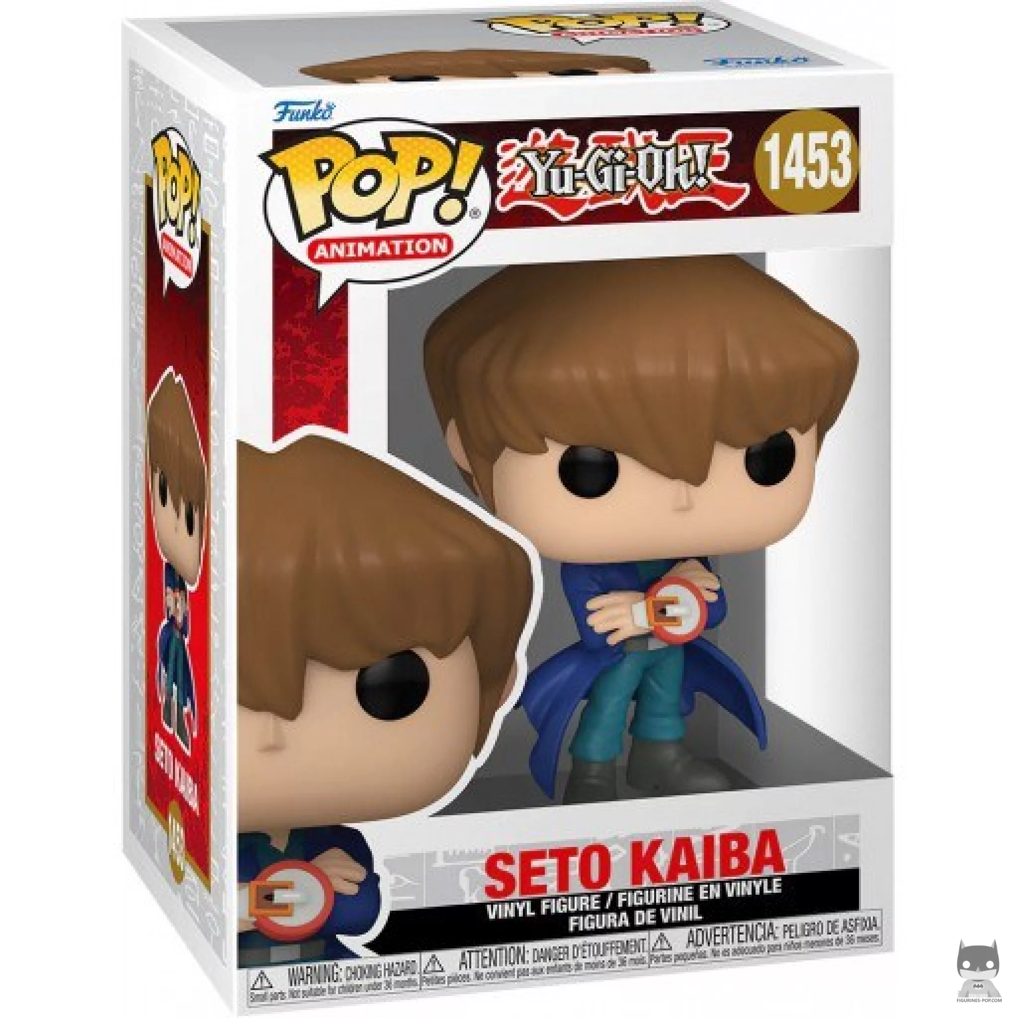 Seto Kaiba Funko Pop! figure in its box