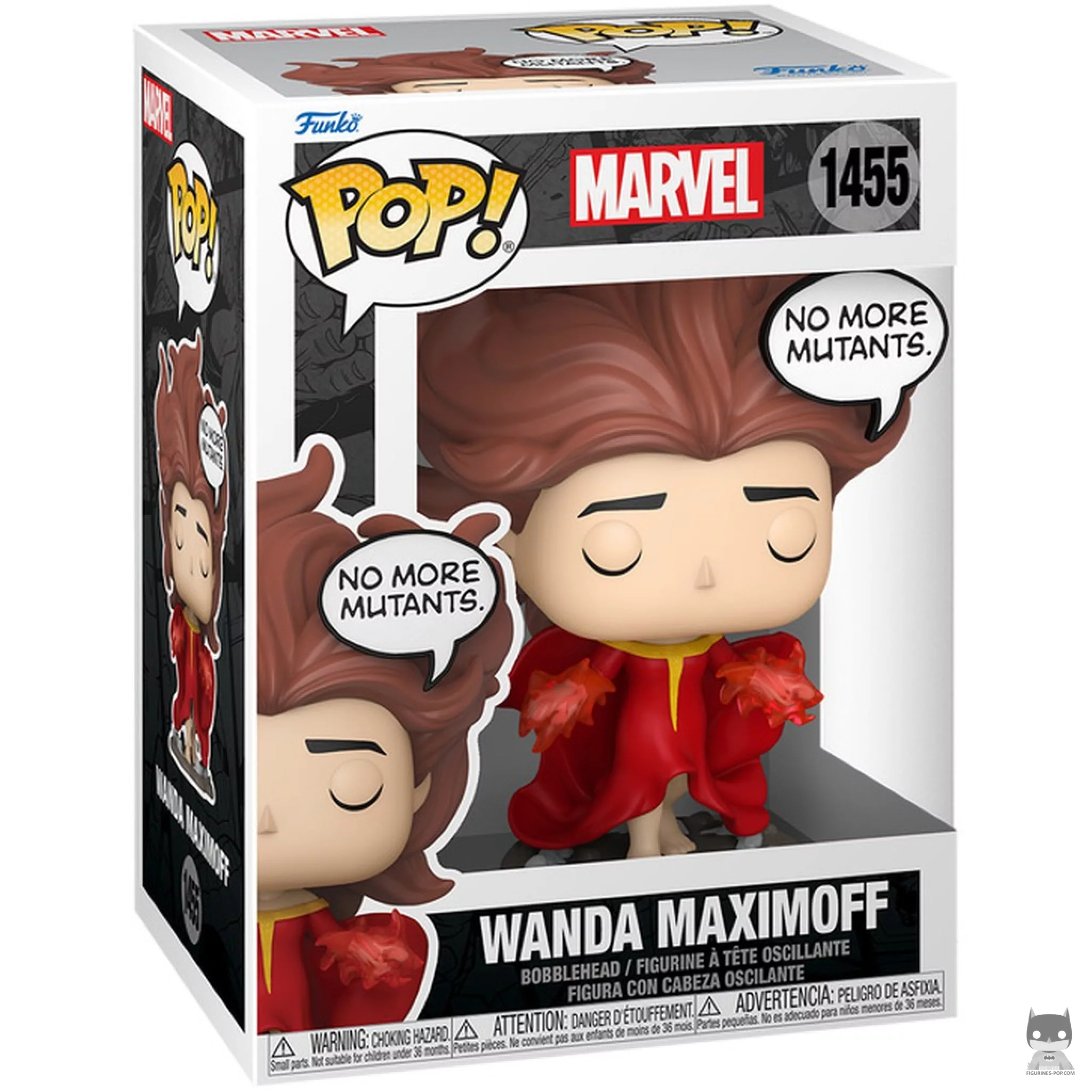 Wanda Maximoff (No More Mutants) Funko Pop! figure in its box
