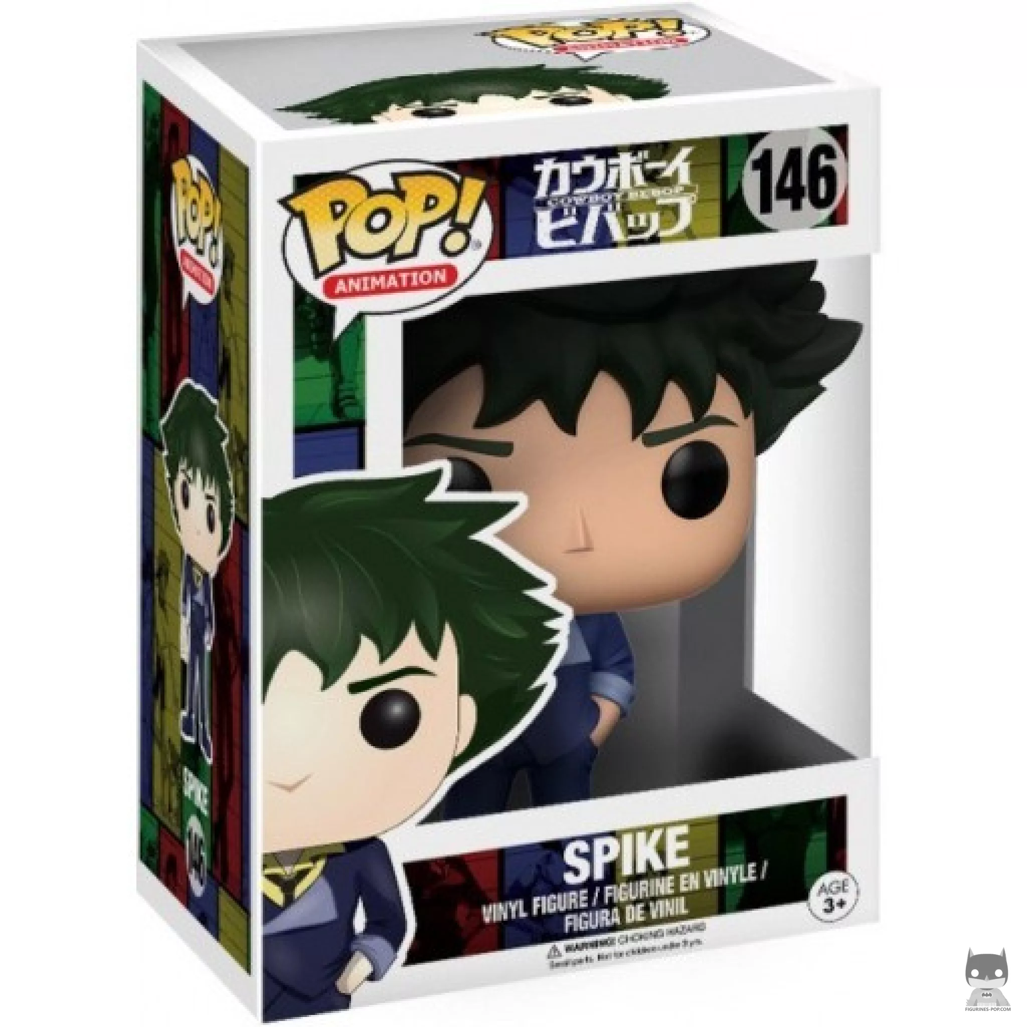 Spike Spiegel Funko Pop! figure in its box