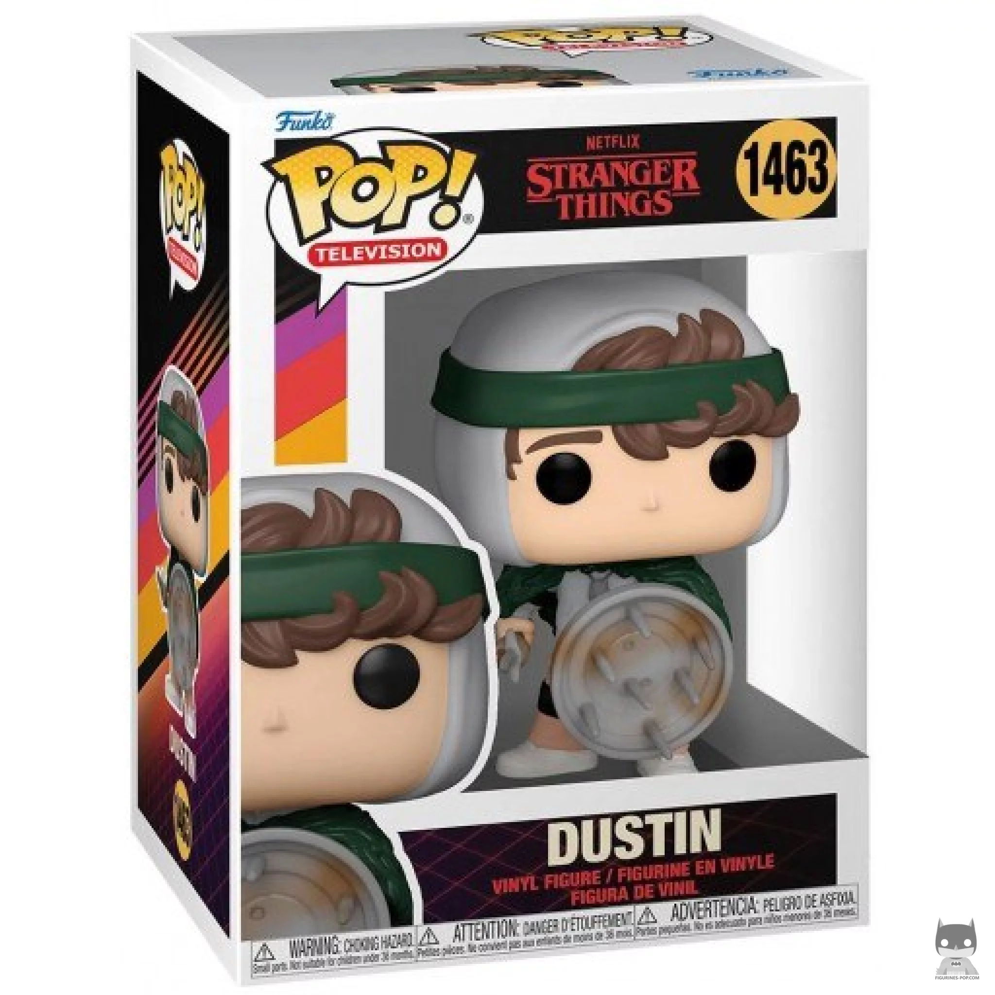 Dustin Funko Pop! figure in its box
