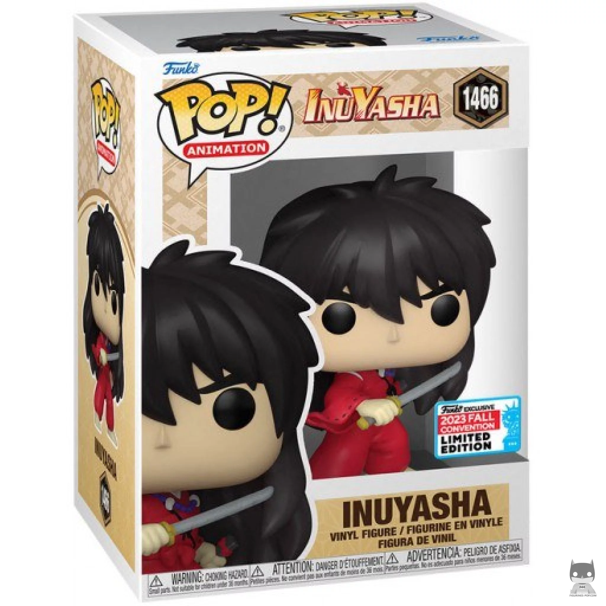 Inuyasha Funko Pop! figure in its box
