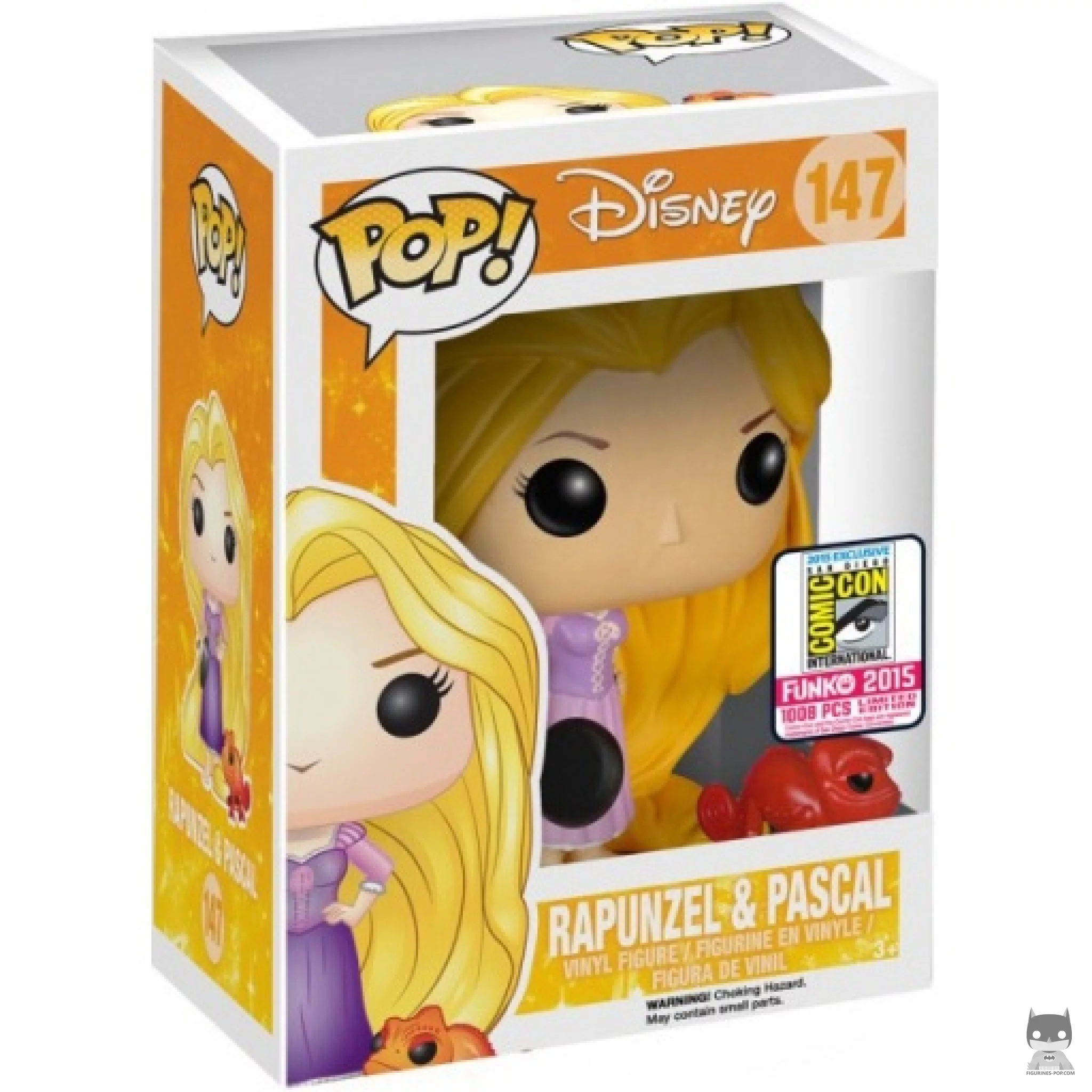 Rapunzel & Frying Pan (Red) Funko Pop! figure in its box