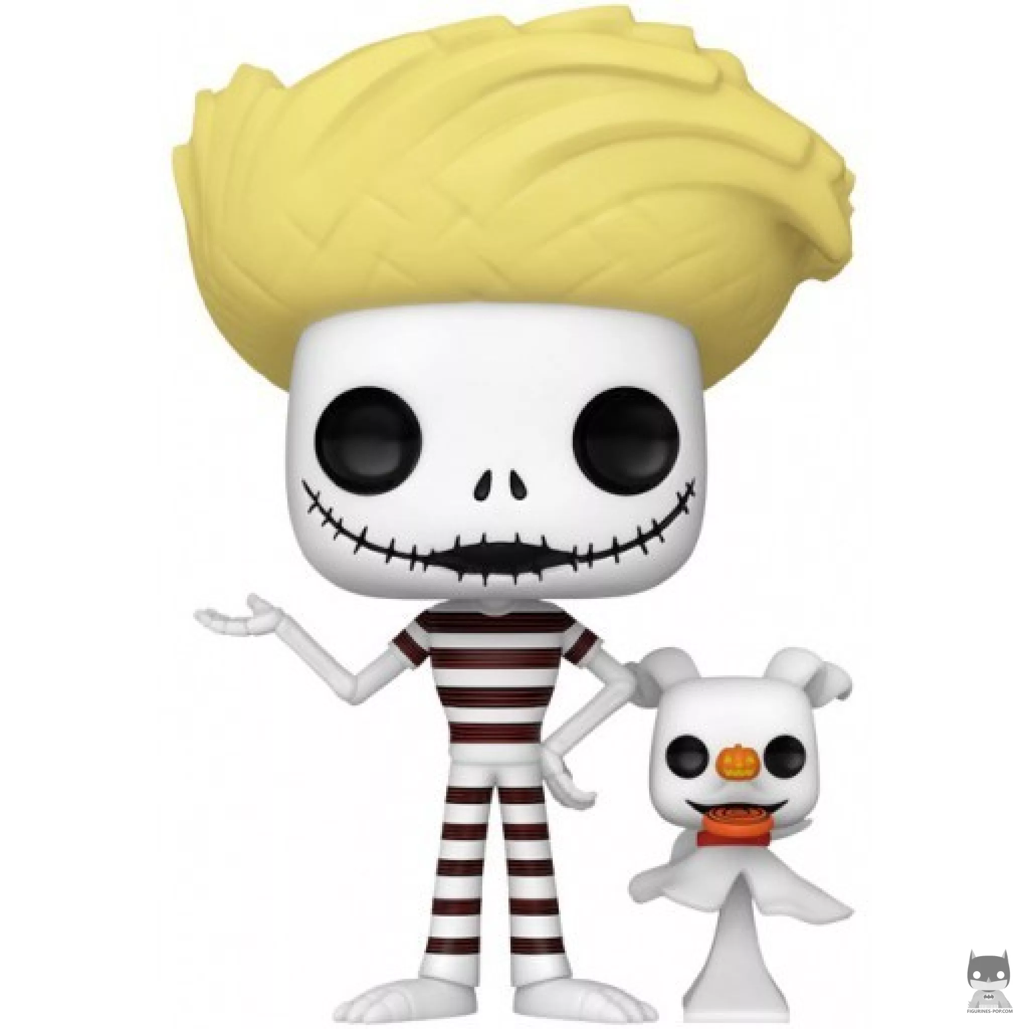Jack with Zero (Beach) Funko Pop! figure (The Nightmare Before Christmas)