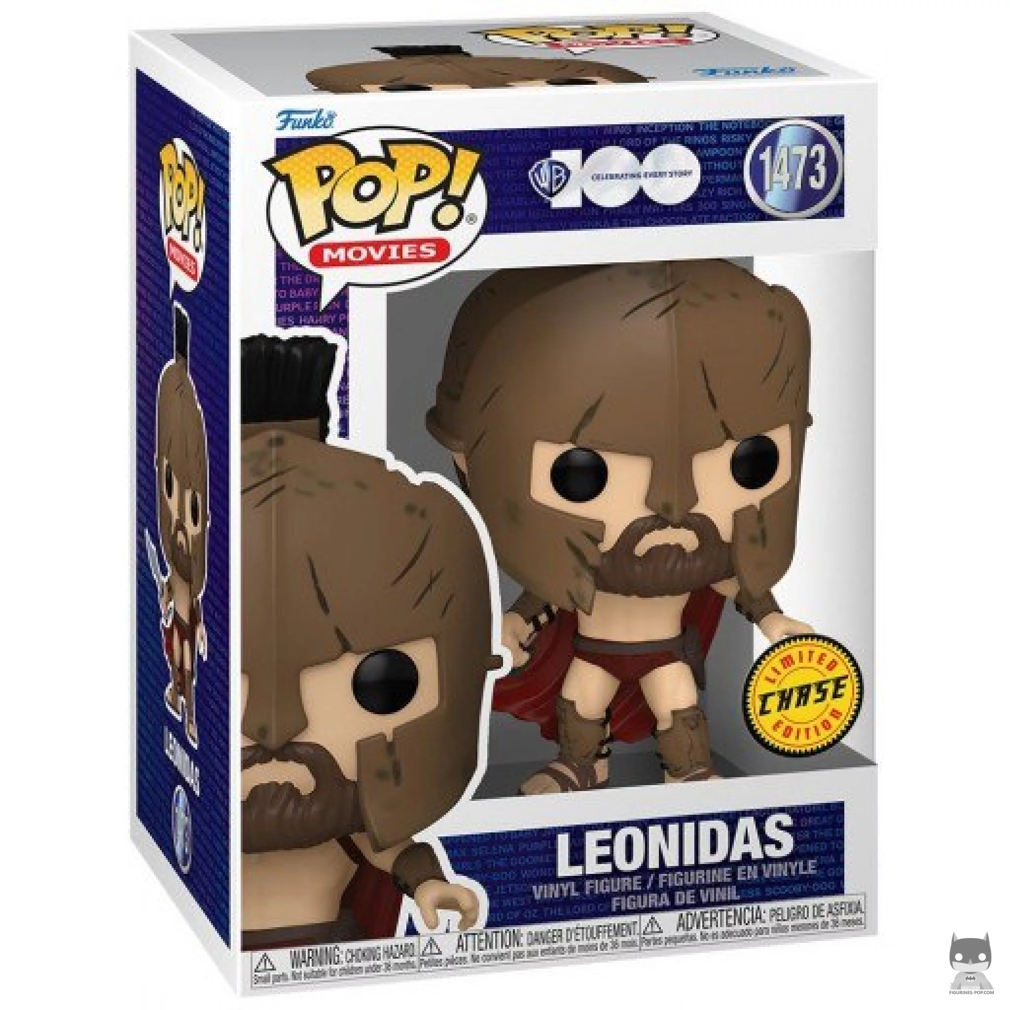 Leonidas (300) (Chase) Funko Pop! figure in its box