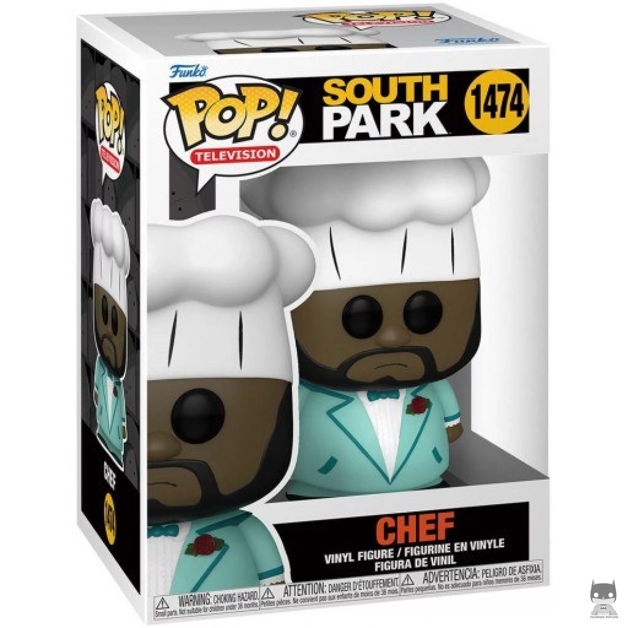 Chef Funko Pop! figure in its box