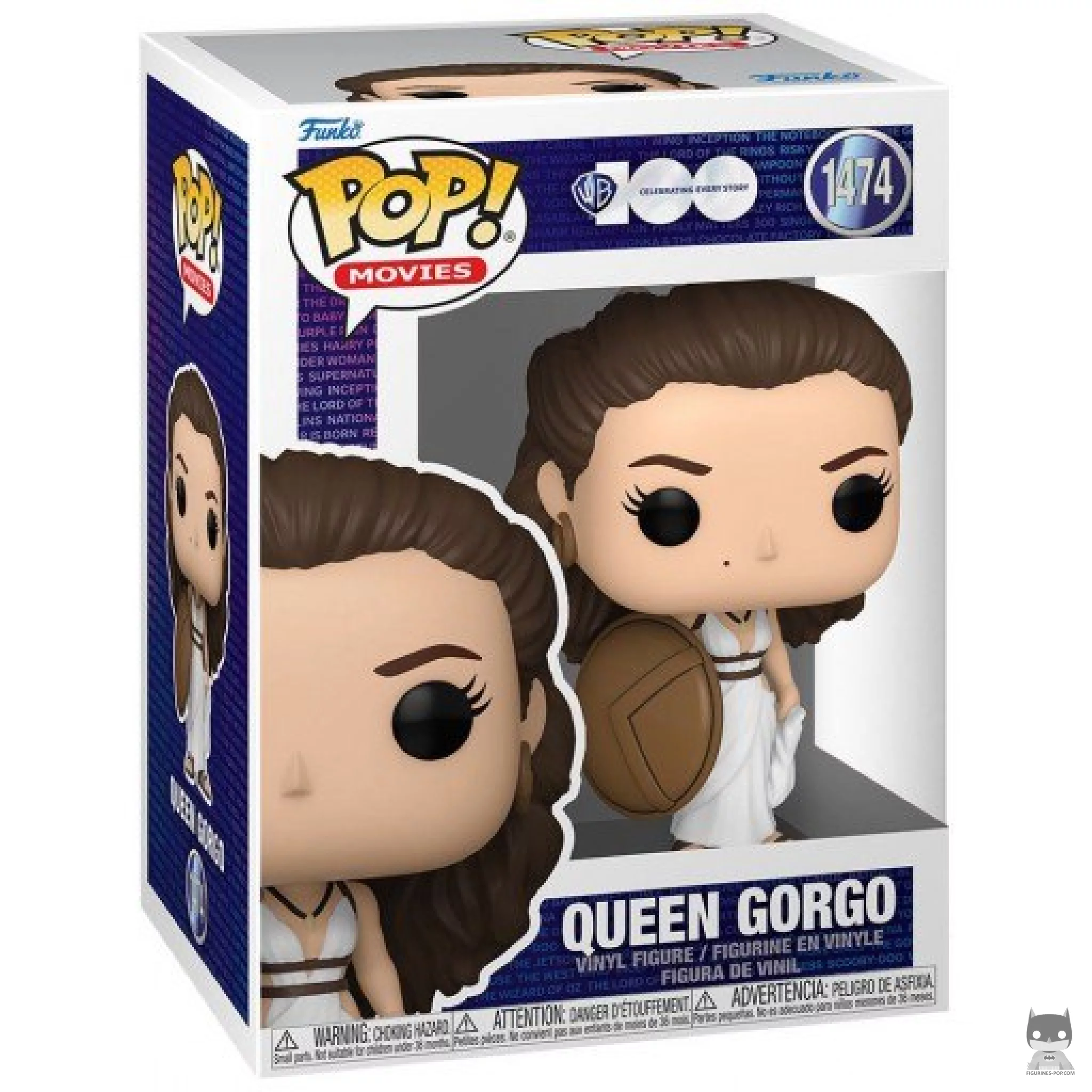 Queen Gorgô (300) Funko Pop! figure in its box