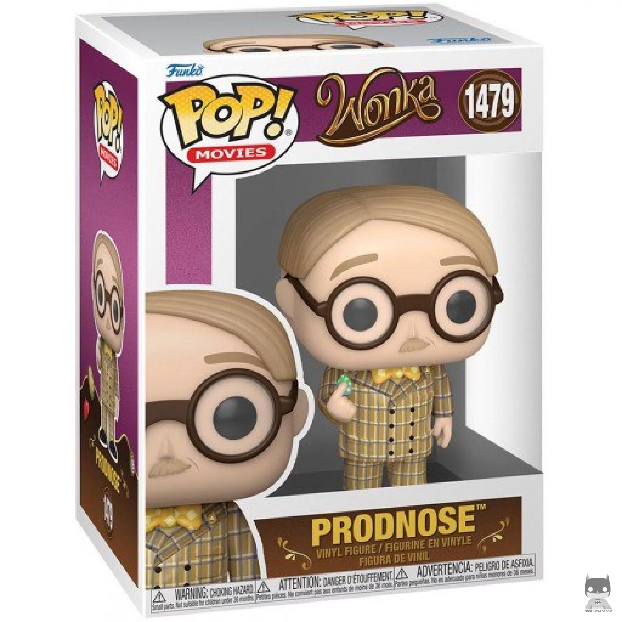 Prodnose Funko Pop! figure in its box