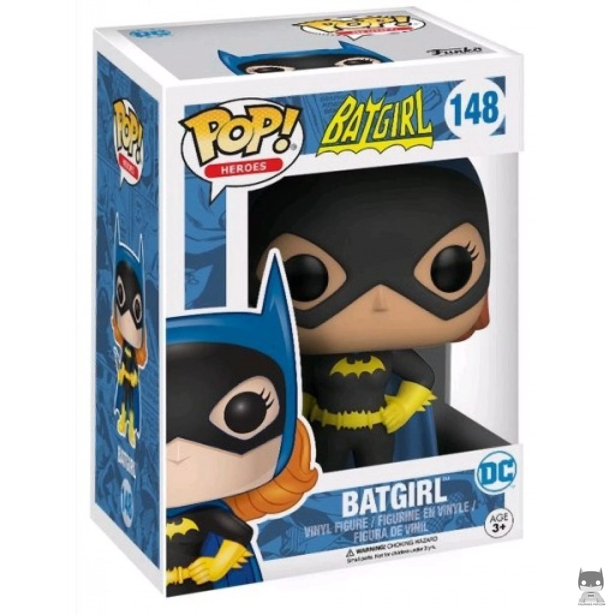 Batgirl (Silver Age) Funko Pop! figure in its box