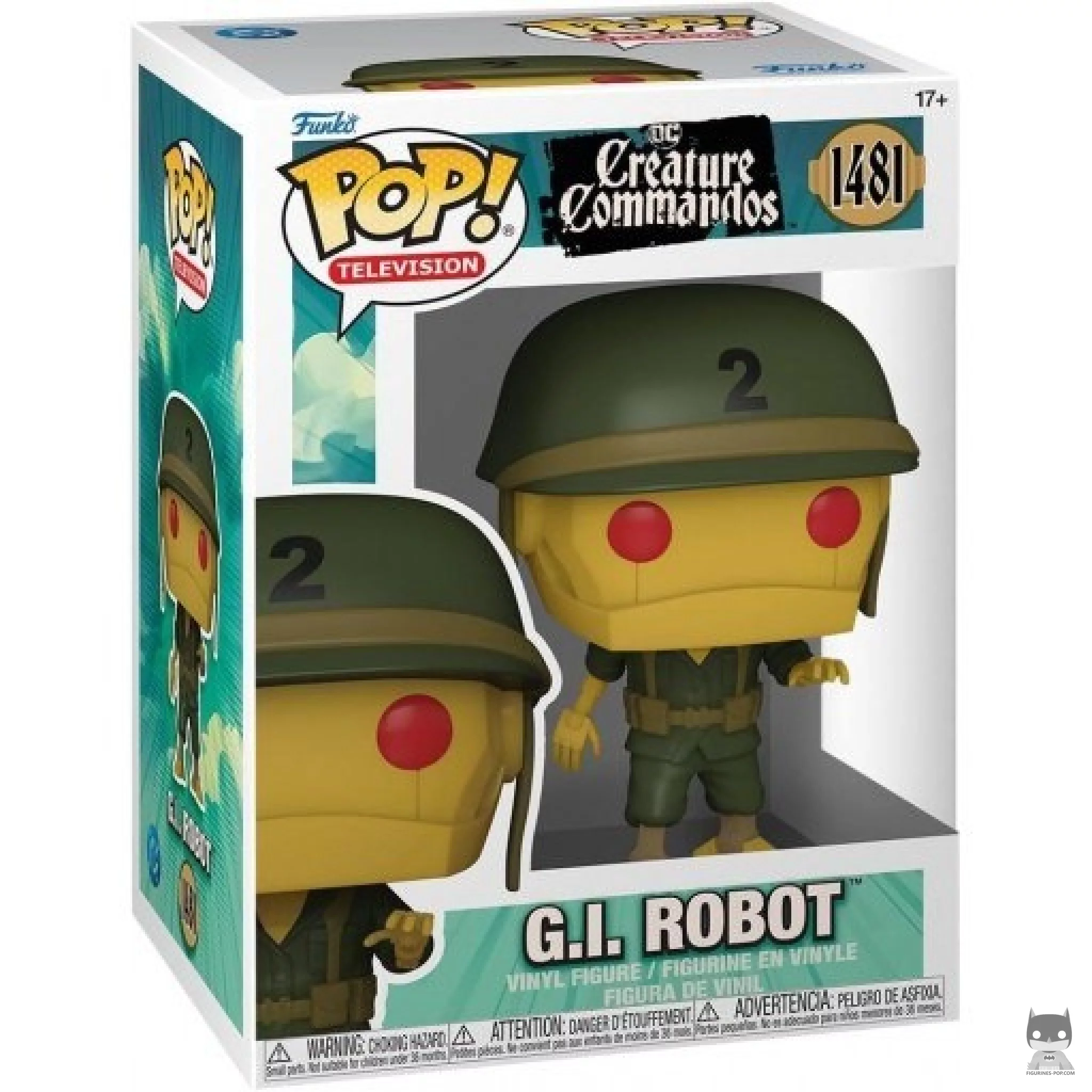 G.I. Robot Funko Pop! figure in its box