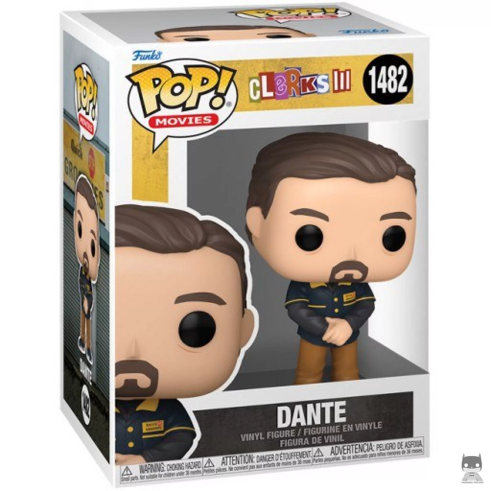 Dante Funko Pop! figure in its box