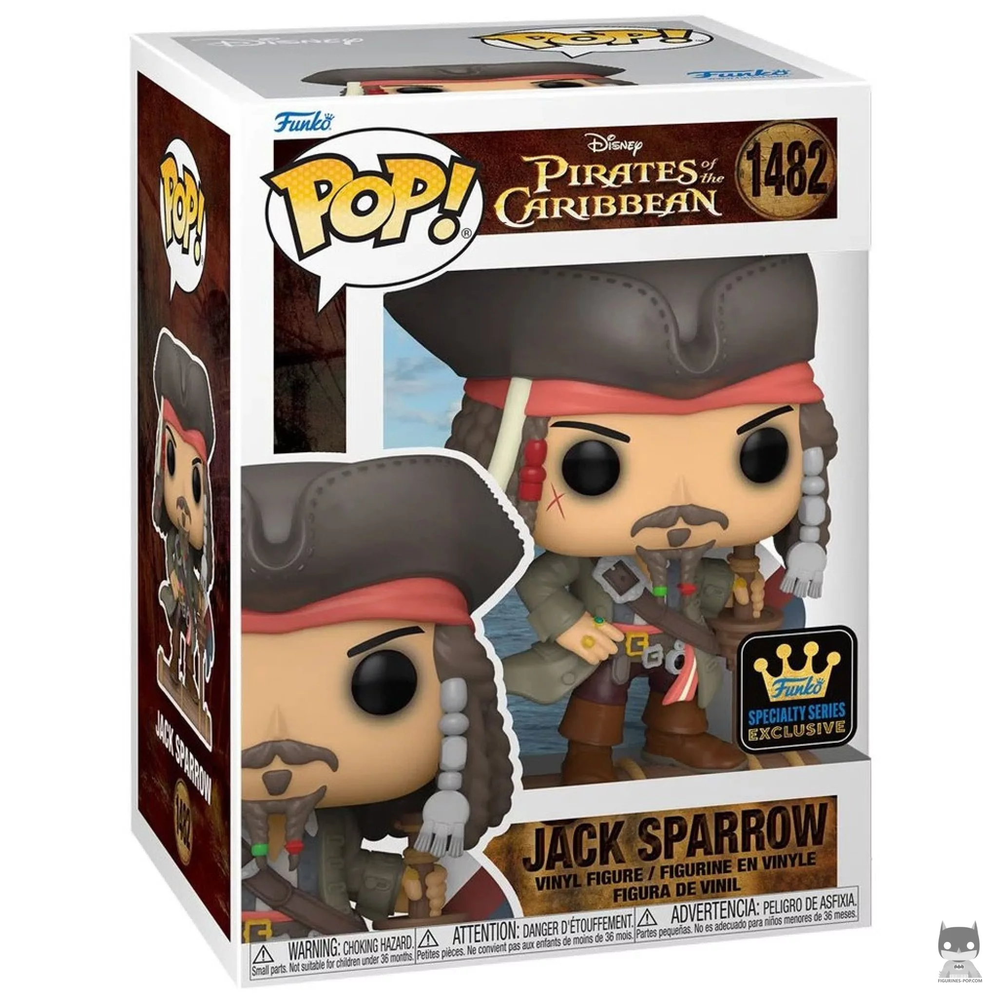Jack Sparrow Funko Pop! figure in its box