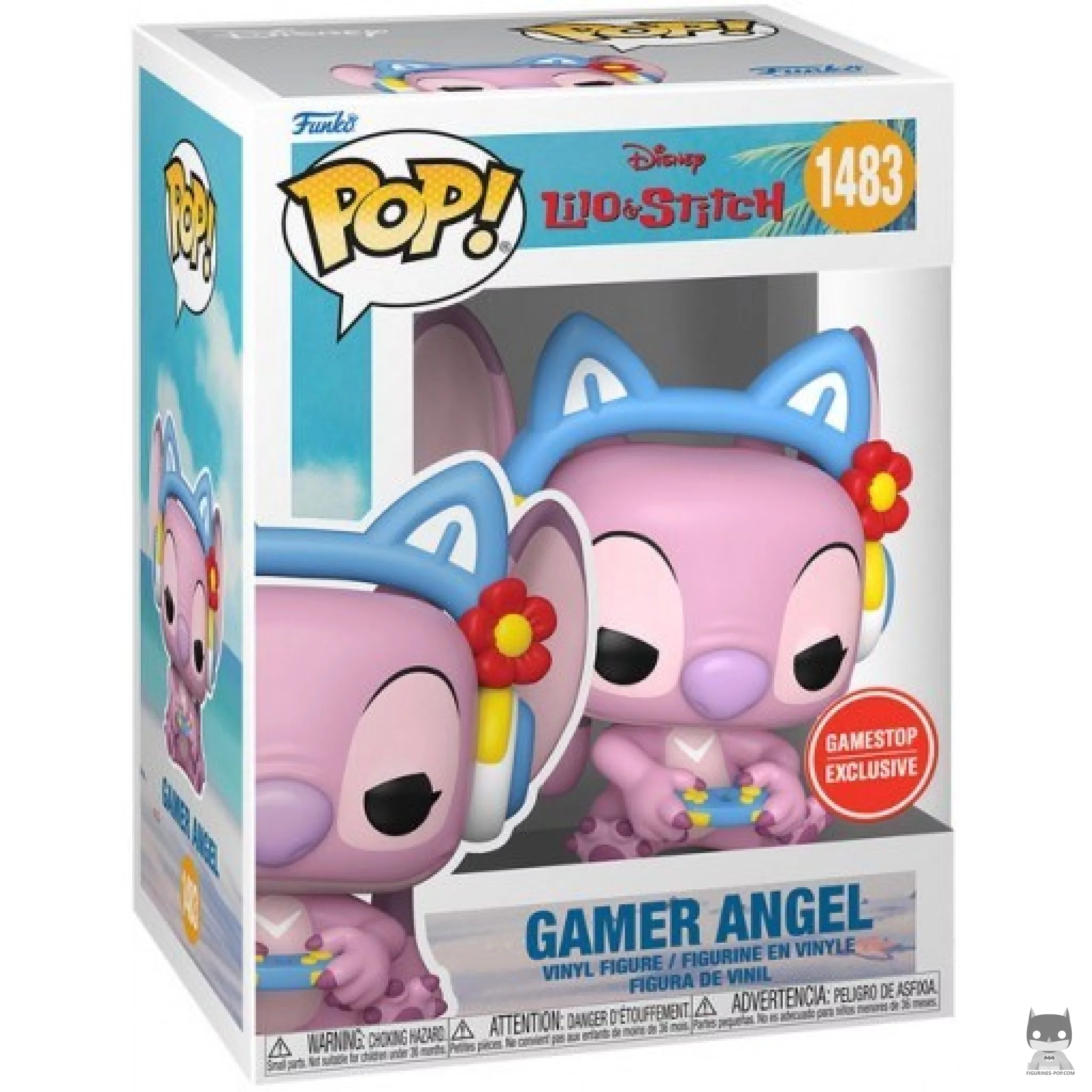 Gamer Angel Funko Pop! figure in its box