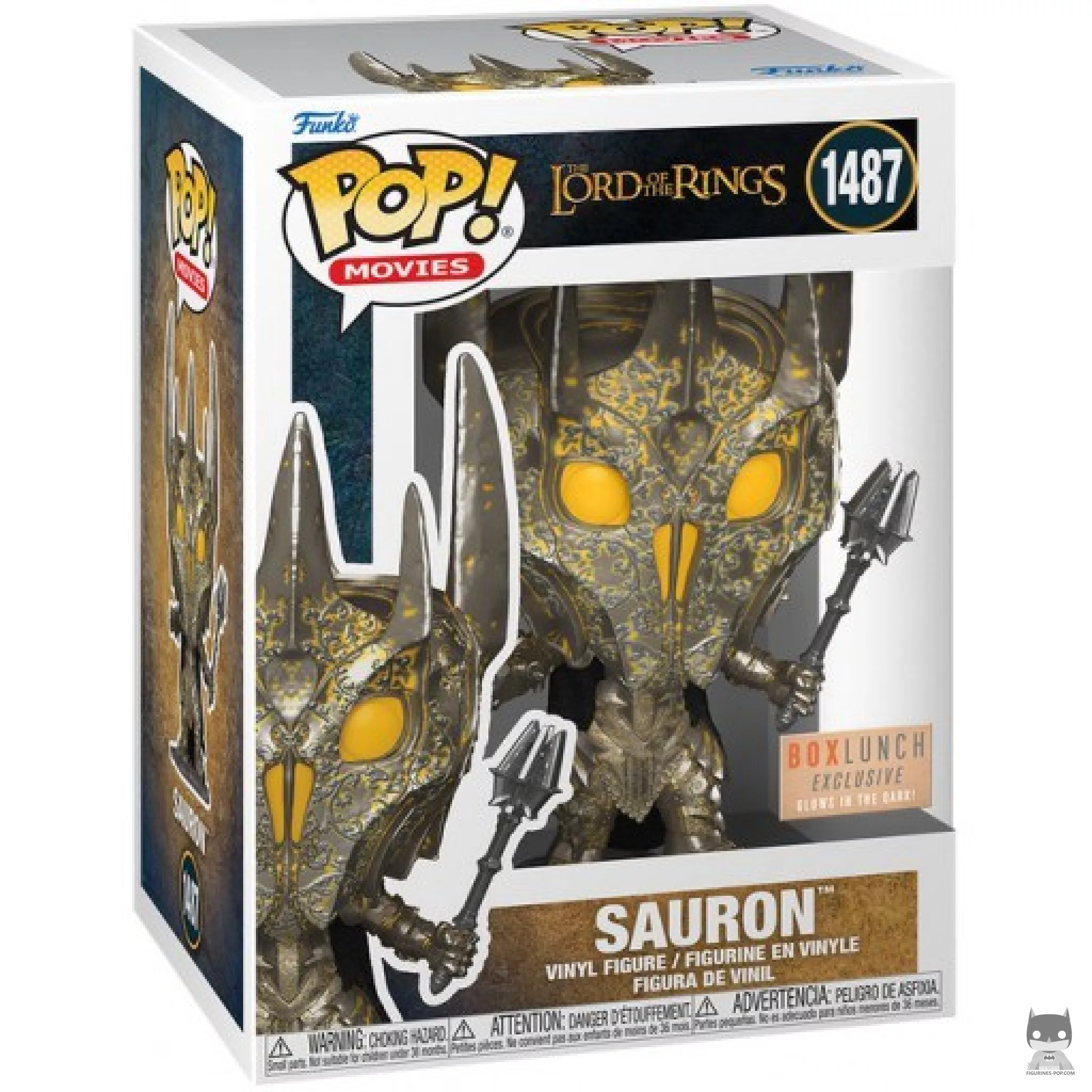 Sauron (Glow in the Dark) Funko Pop! figure in its box