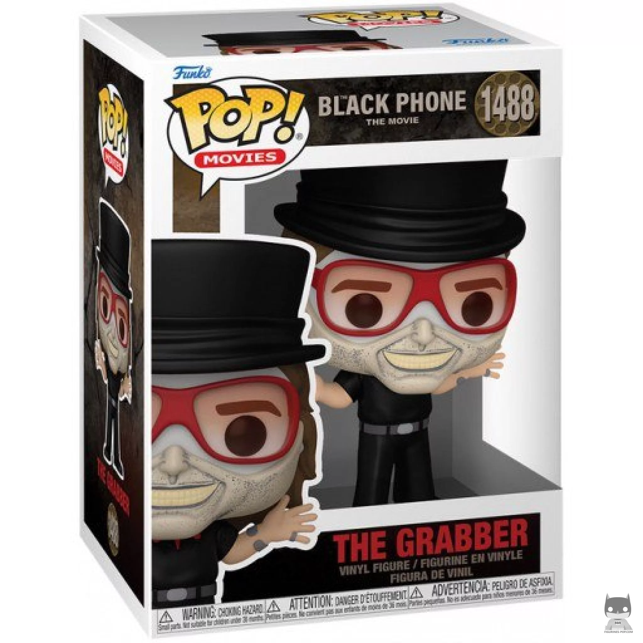 The Grabber Funko Pop! figure in its box