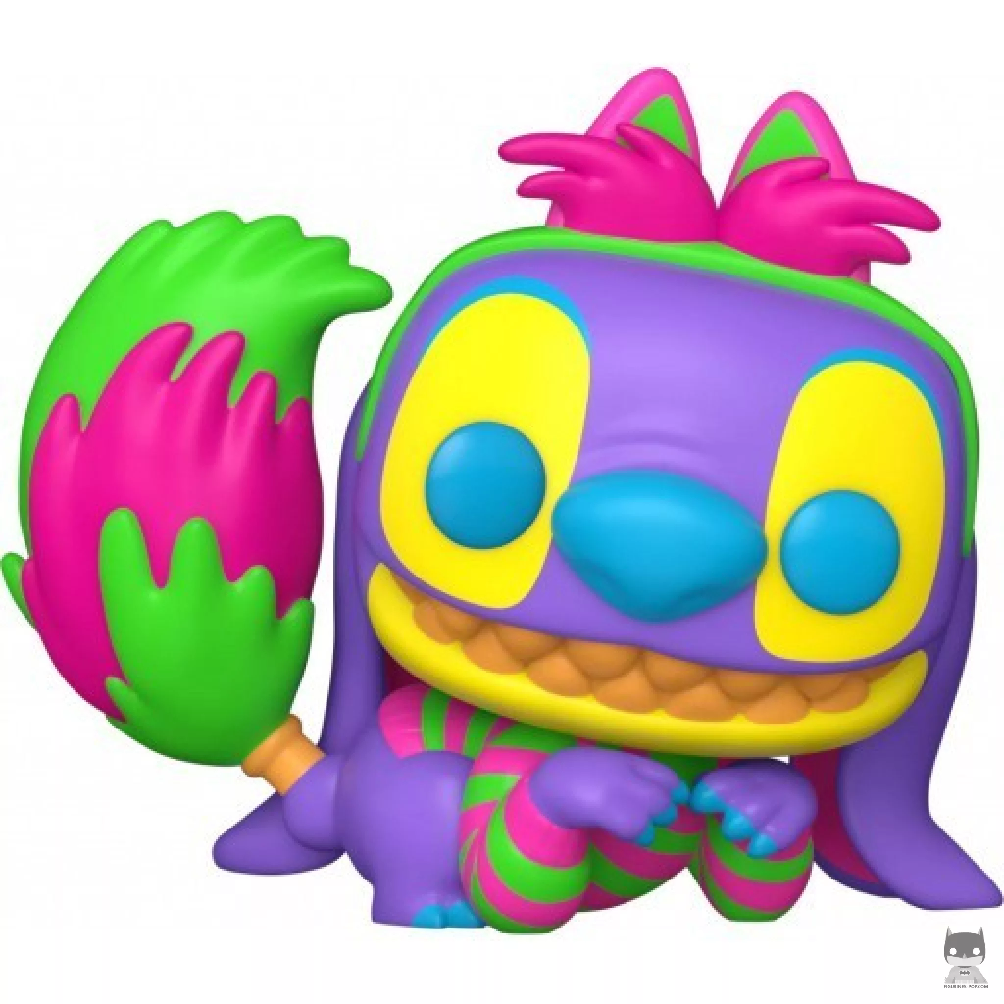 Stitch as Cheshire Cat (Black Light) Funko Pop! figure — Lilo and Stitch