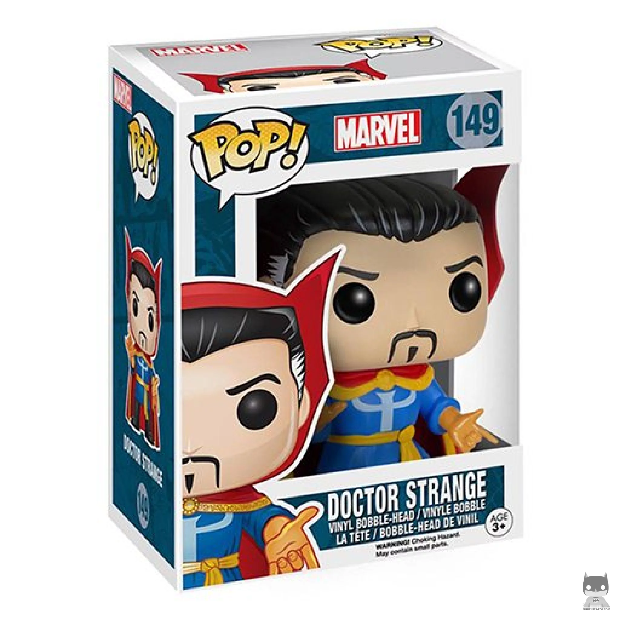 Doctor Strange Funko Pop! figure in its box