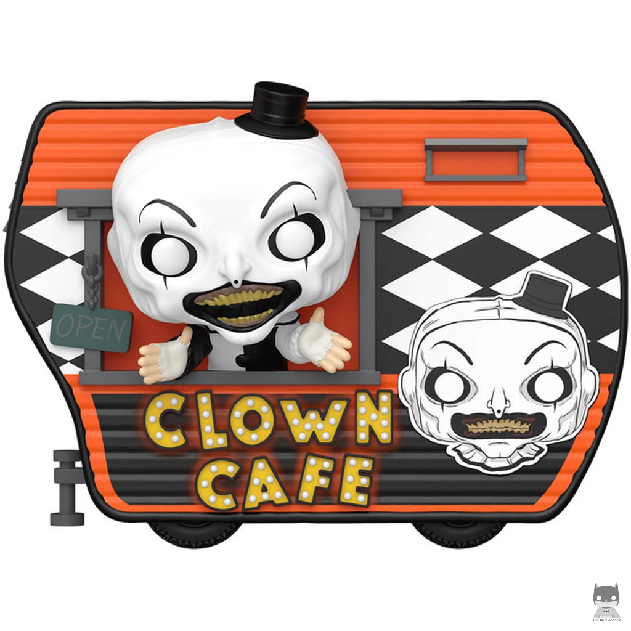 Art with Clown Cafe Funko Pop! figure (Terrifier)