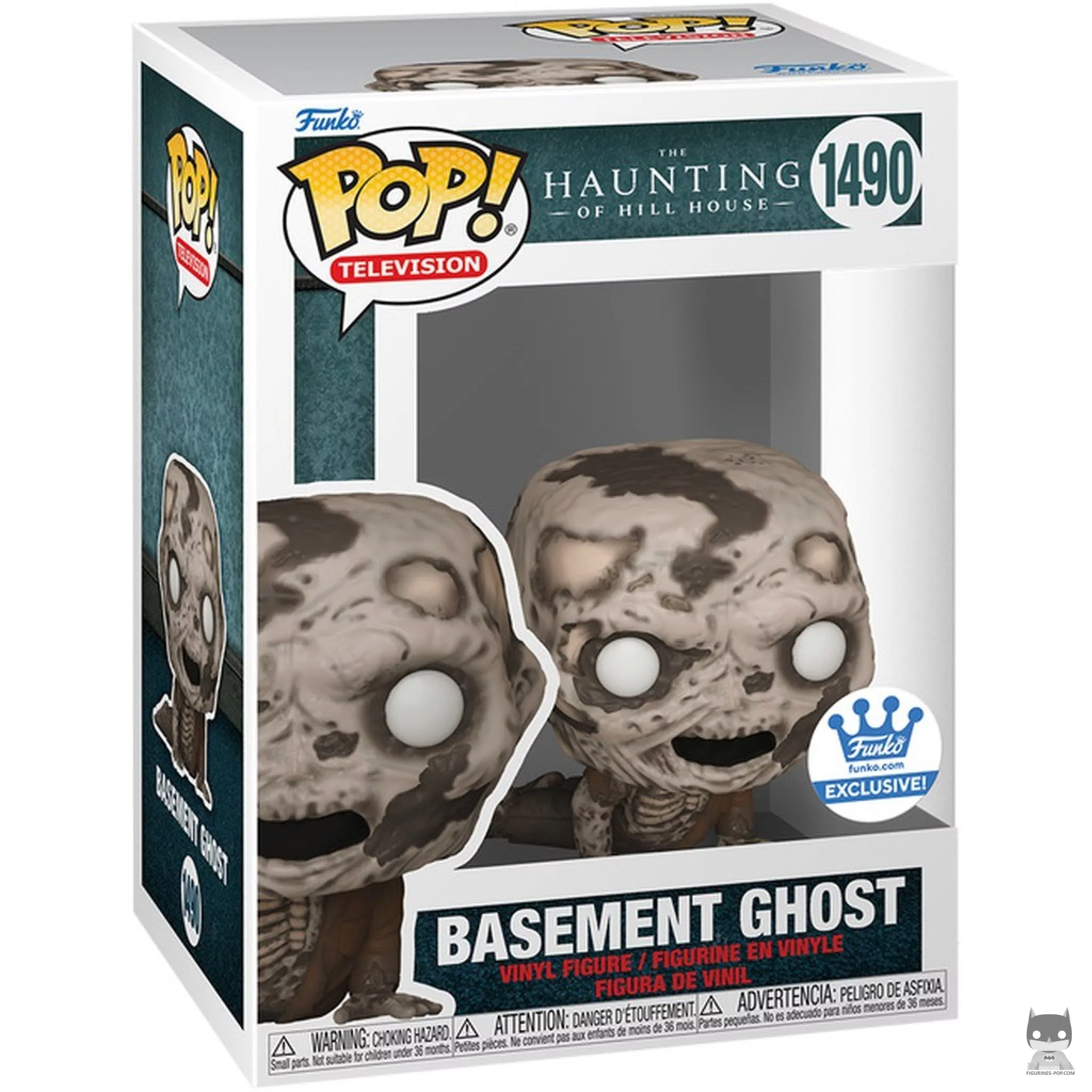 Basement Ghost Funko Pop! figure in its box
