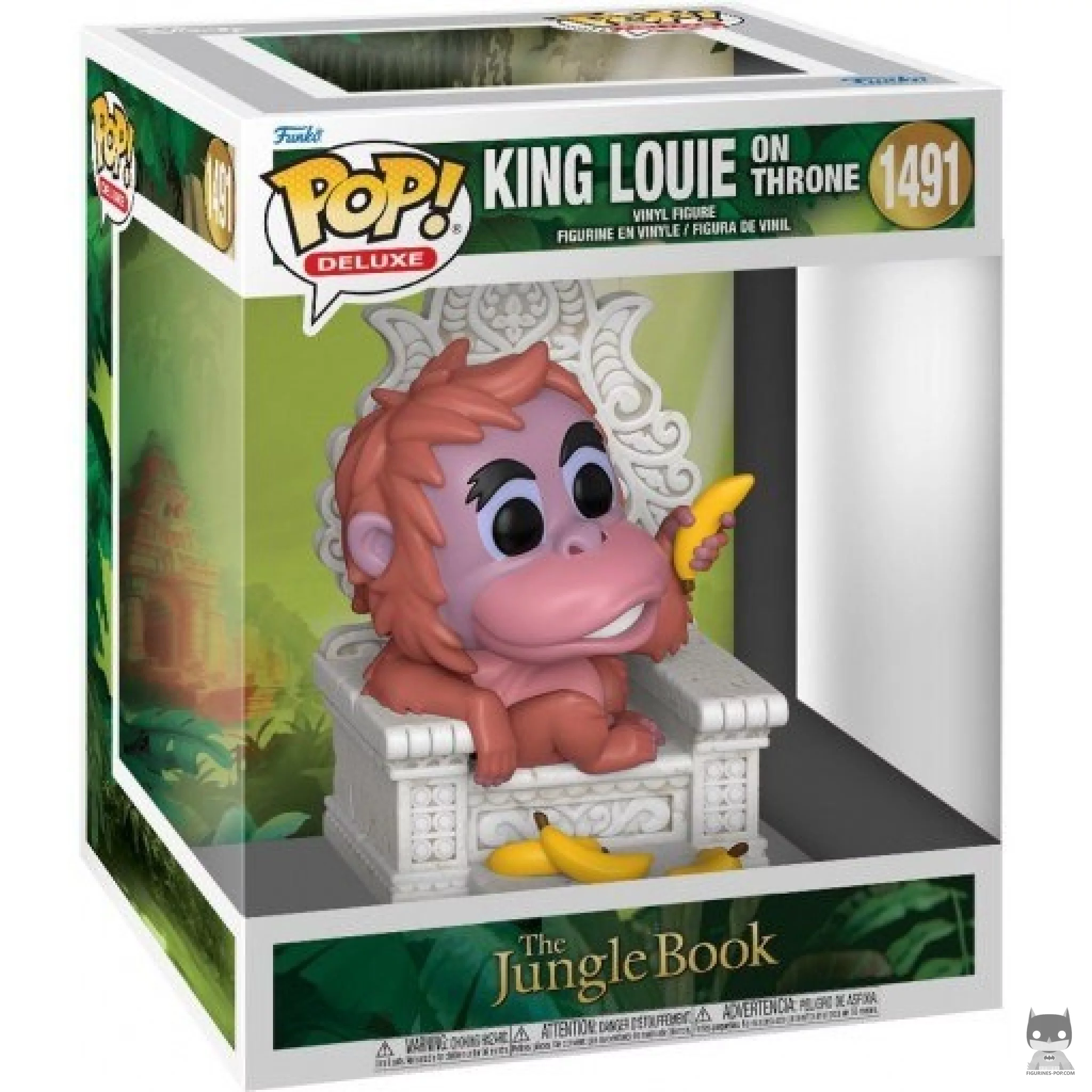 King Louie on Throne Funko Pop! figure in its box
