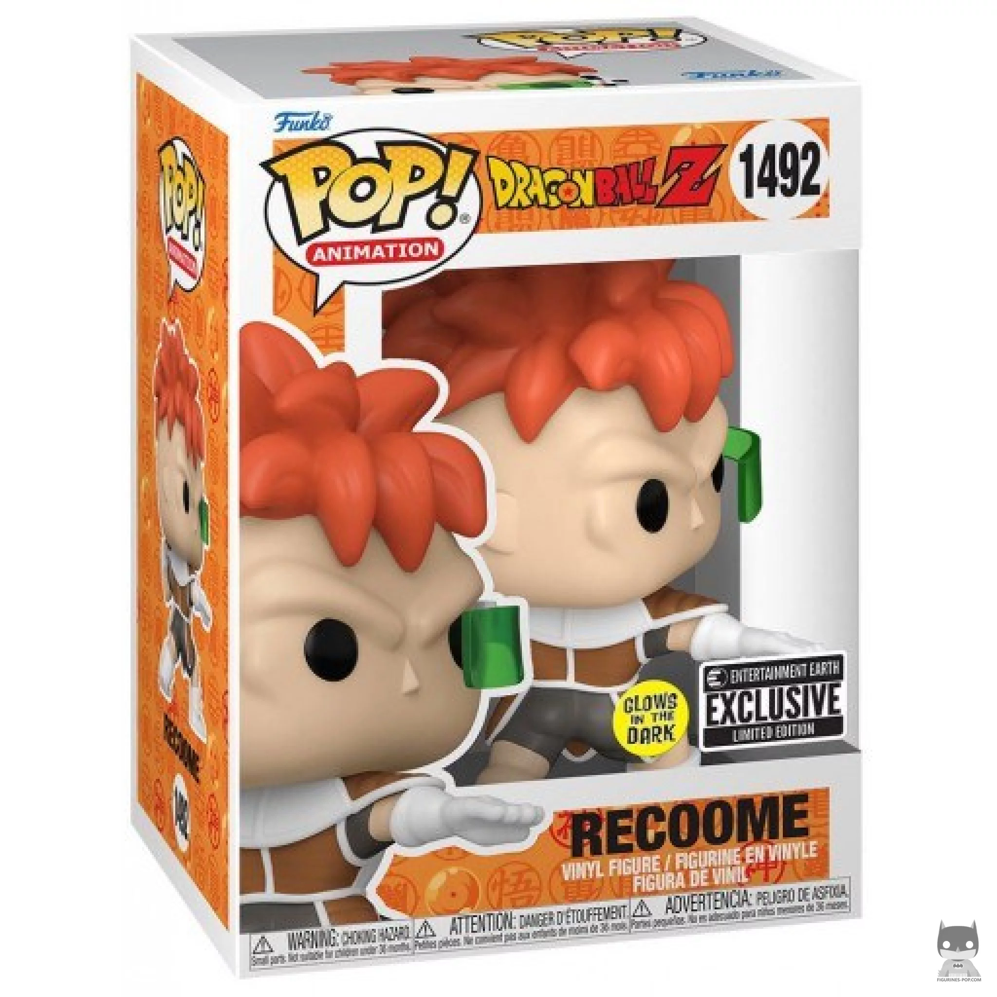 Recoome (Glow in the Dark) Funko Pop! figure in its box