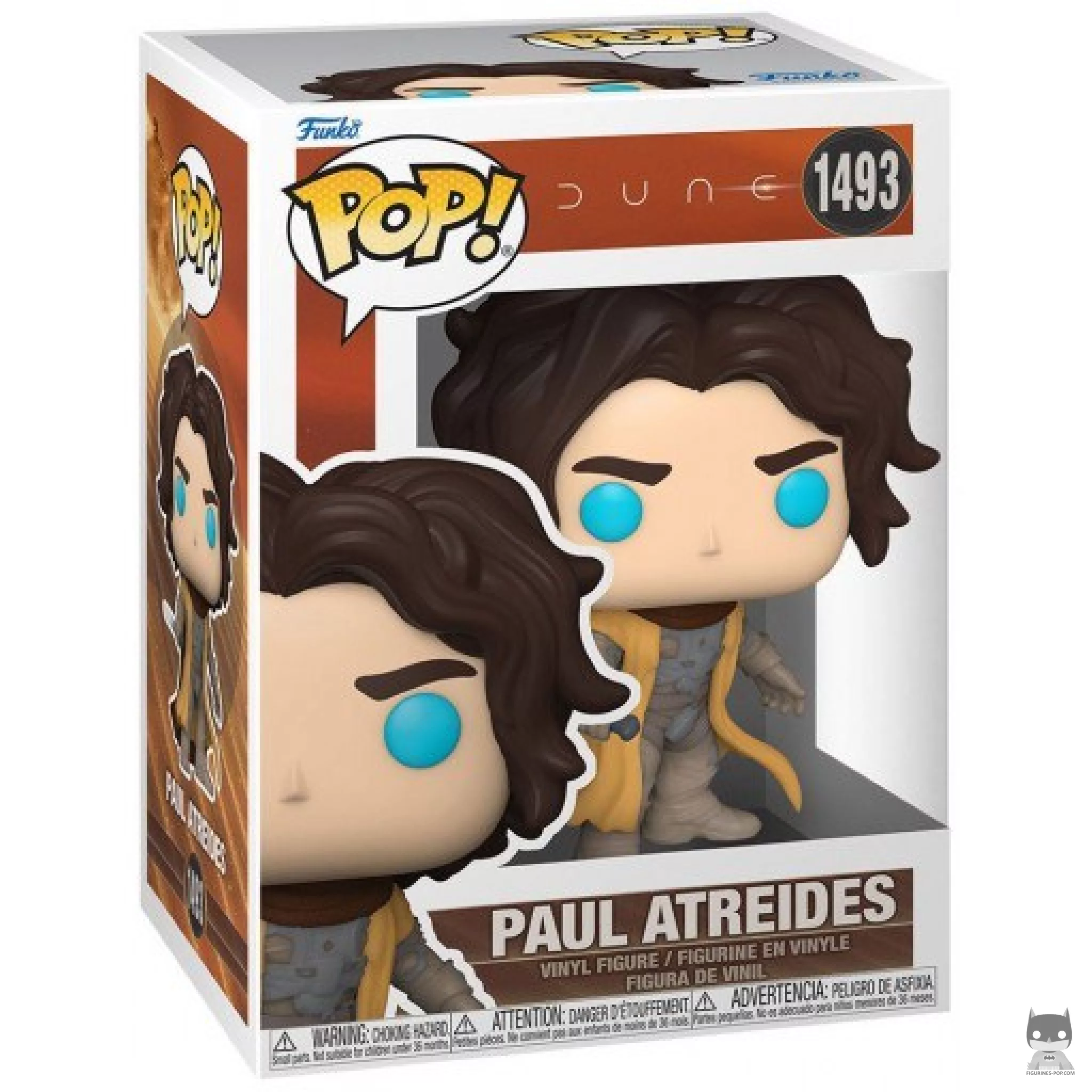 Paul Atreides Funko Pop! figure in its box