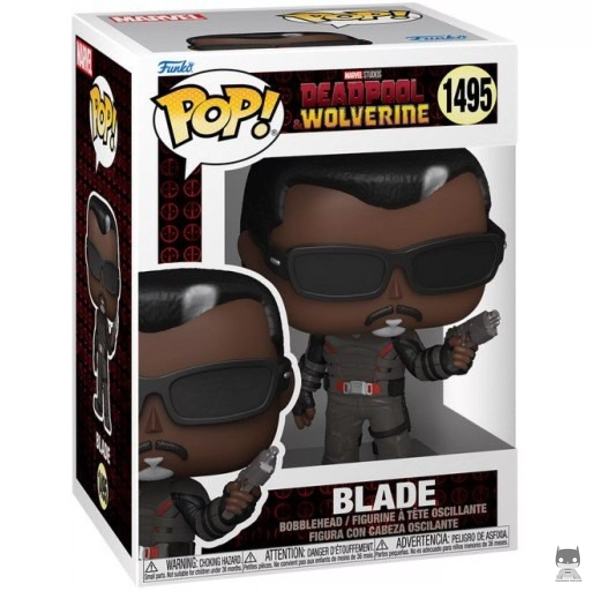 Blade Funko Pop! figure in its box