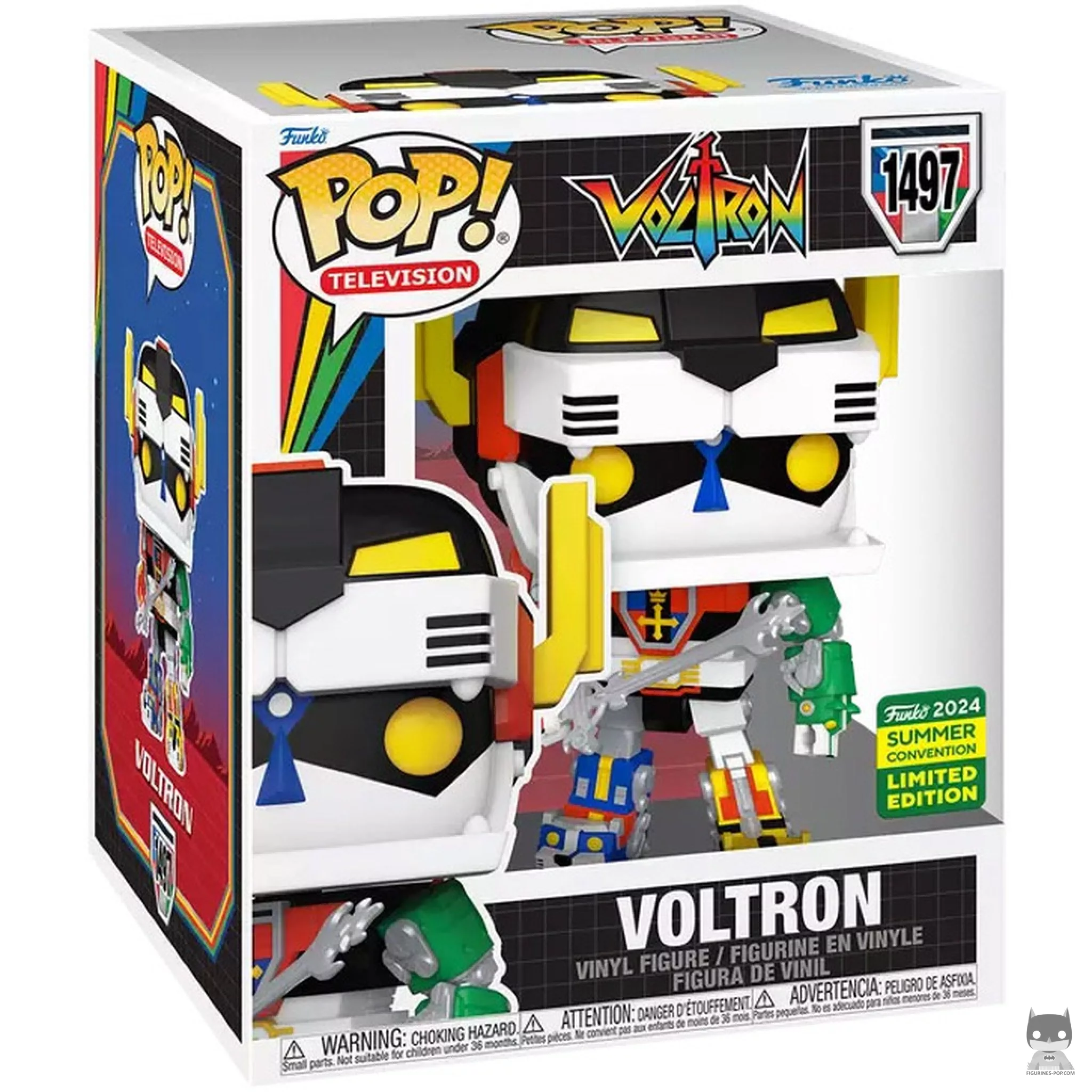 Voltron Funko Pop! figure in its box