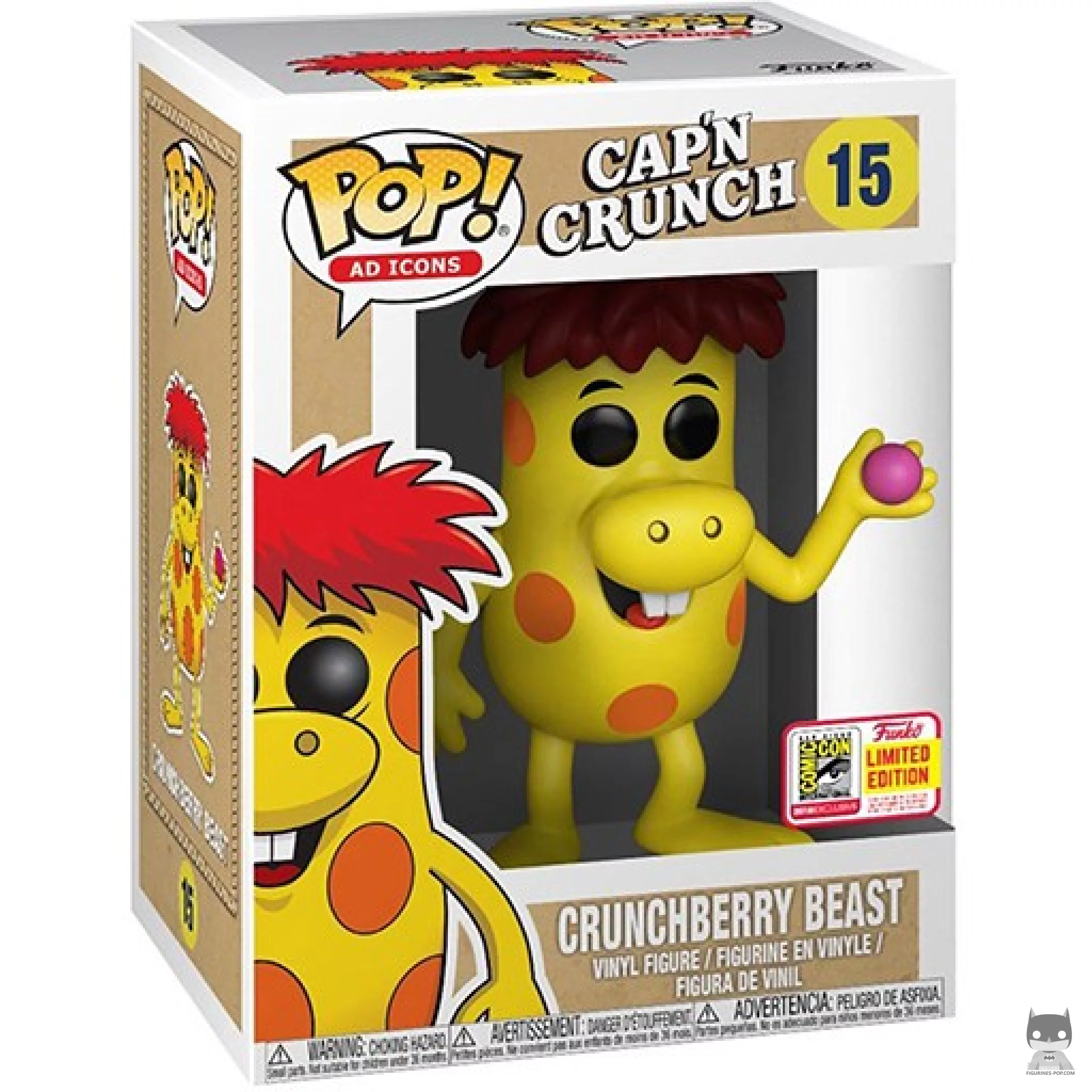 Crunchberry Beast Funko Pop! figure in its box