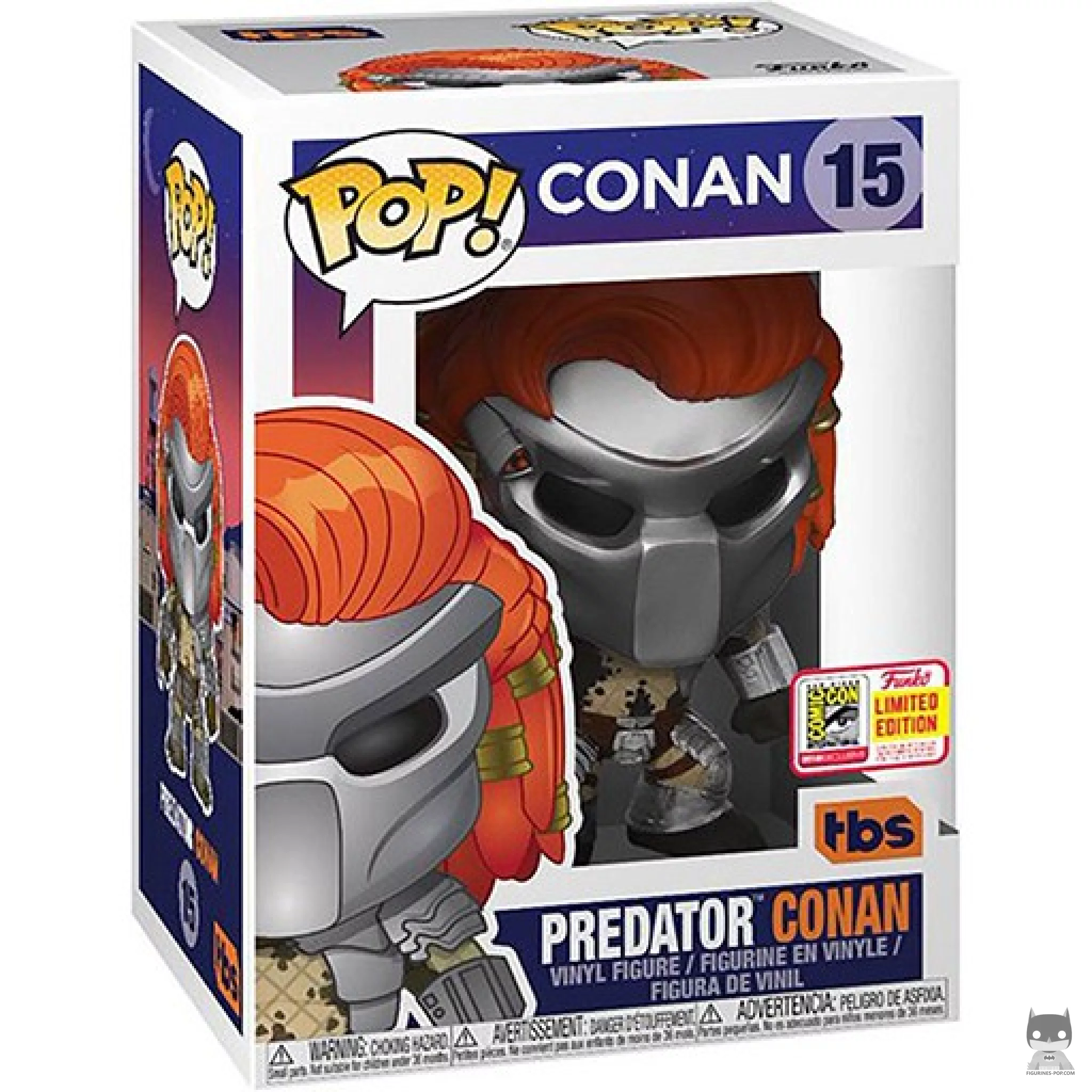Conan O'Brien as Predator Funko Pop! figure in its box