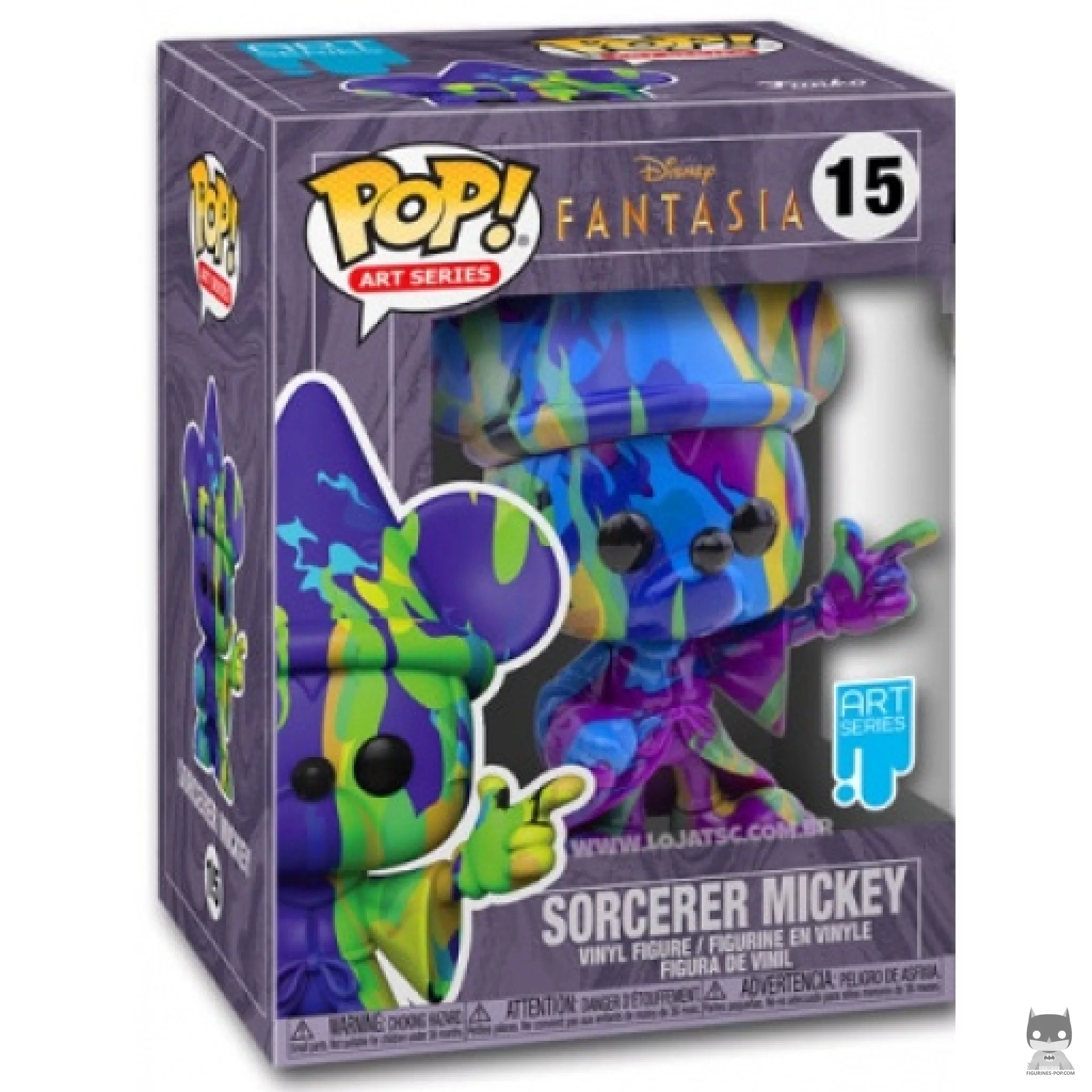 Sorcerer Mickey Funko Pop! figure in its box