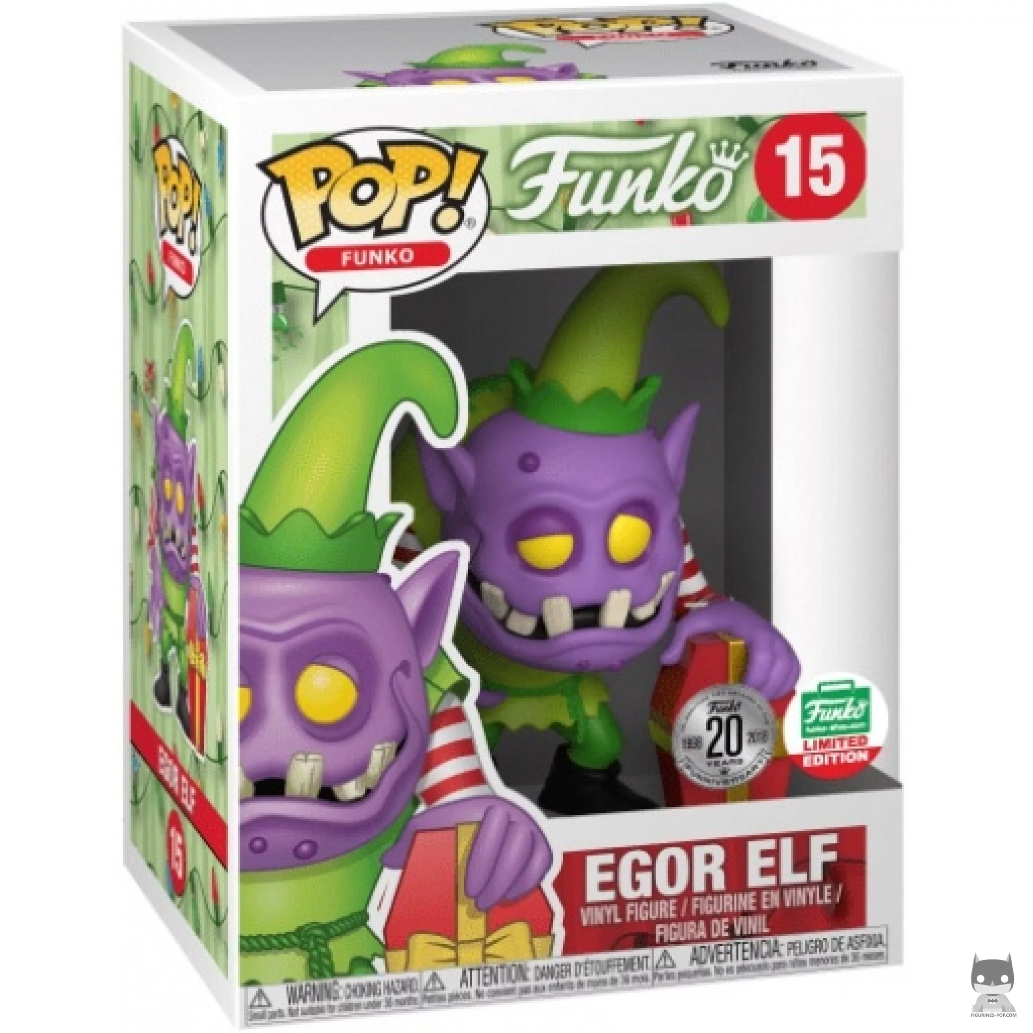 Egor Elf Funko Pop! figure in its box