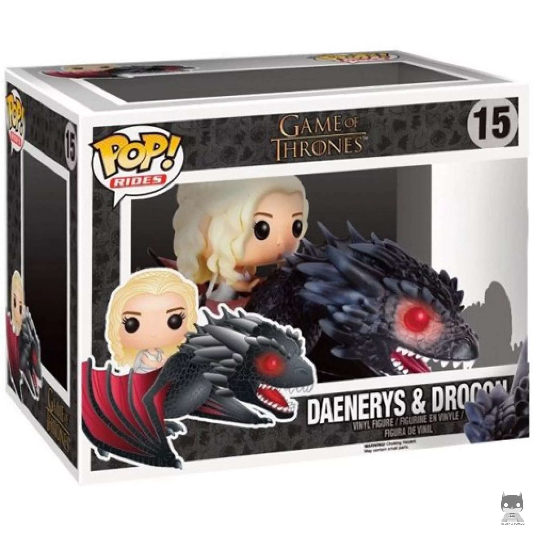Daenerys Targaryen (with Drogon) Funko Pop! figure in its box