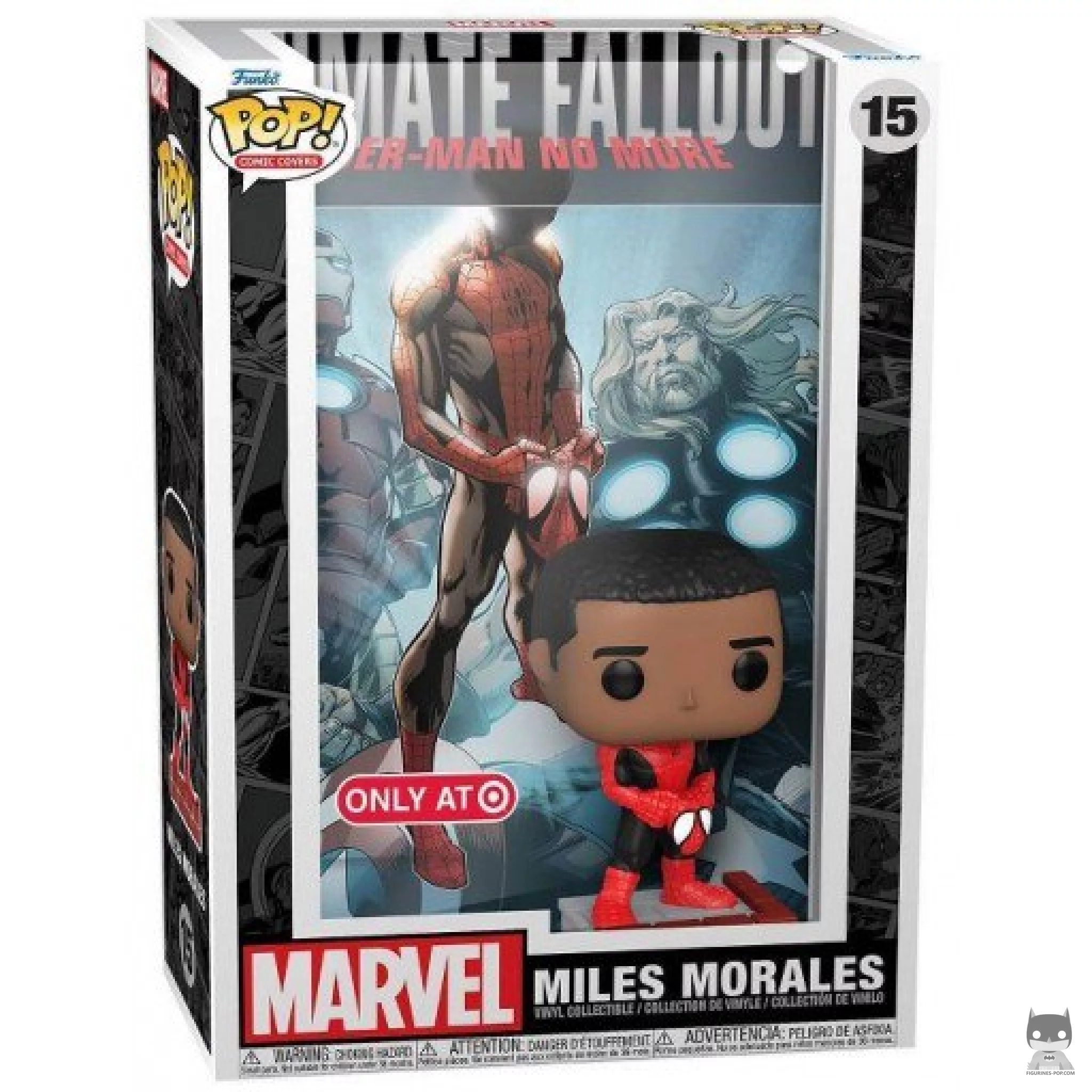 Miles Morales Funko Pop! figure in its box