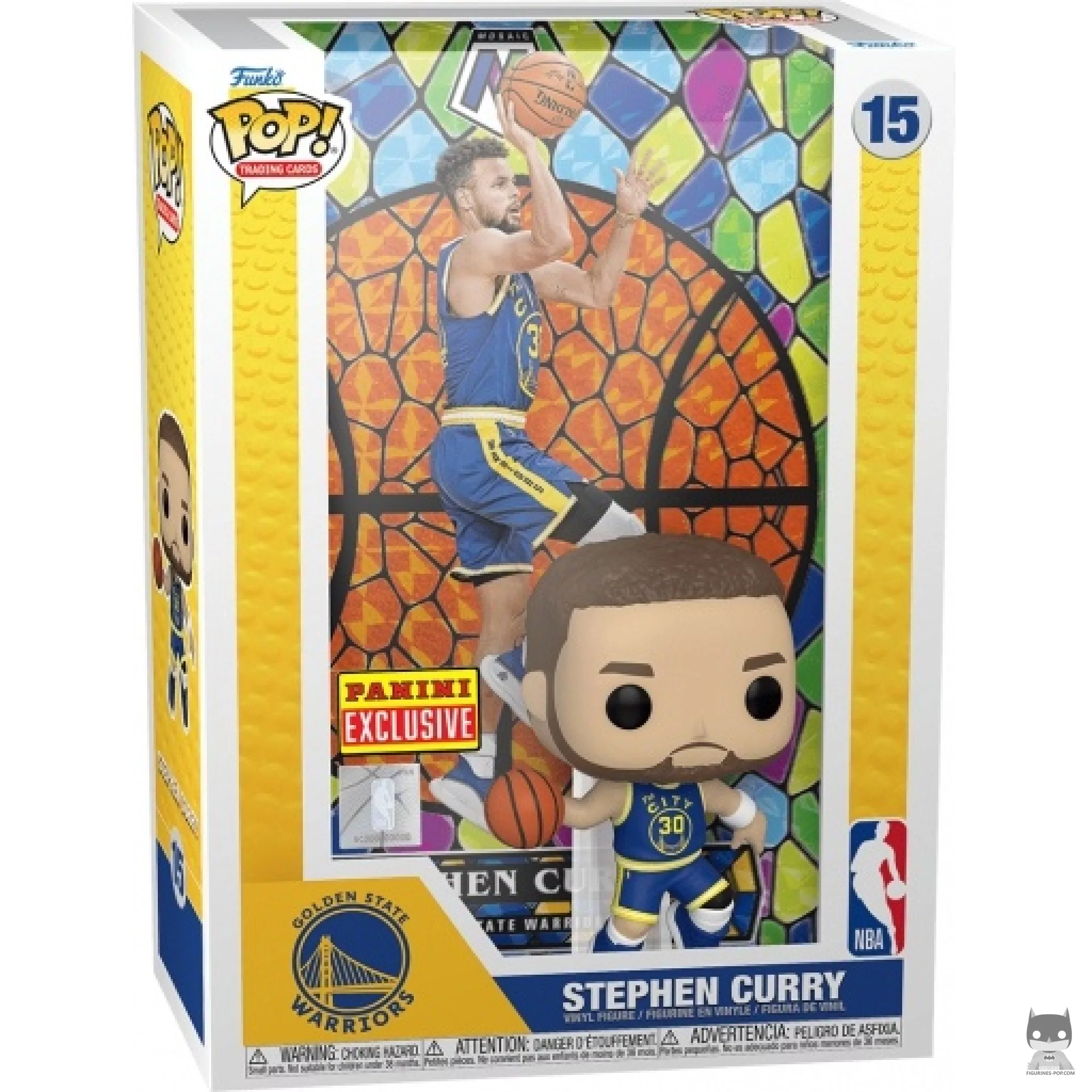 Stephen Curry (Mosaic) Funko Pop! figure in its box