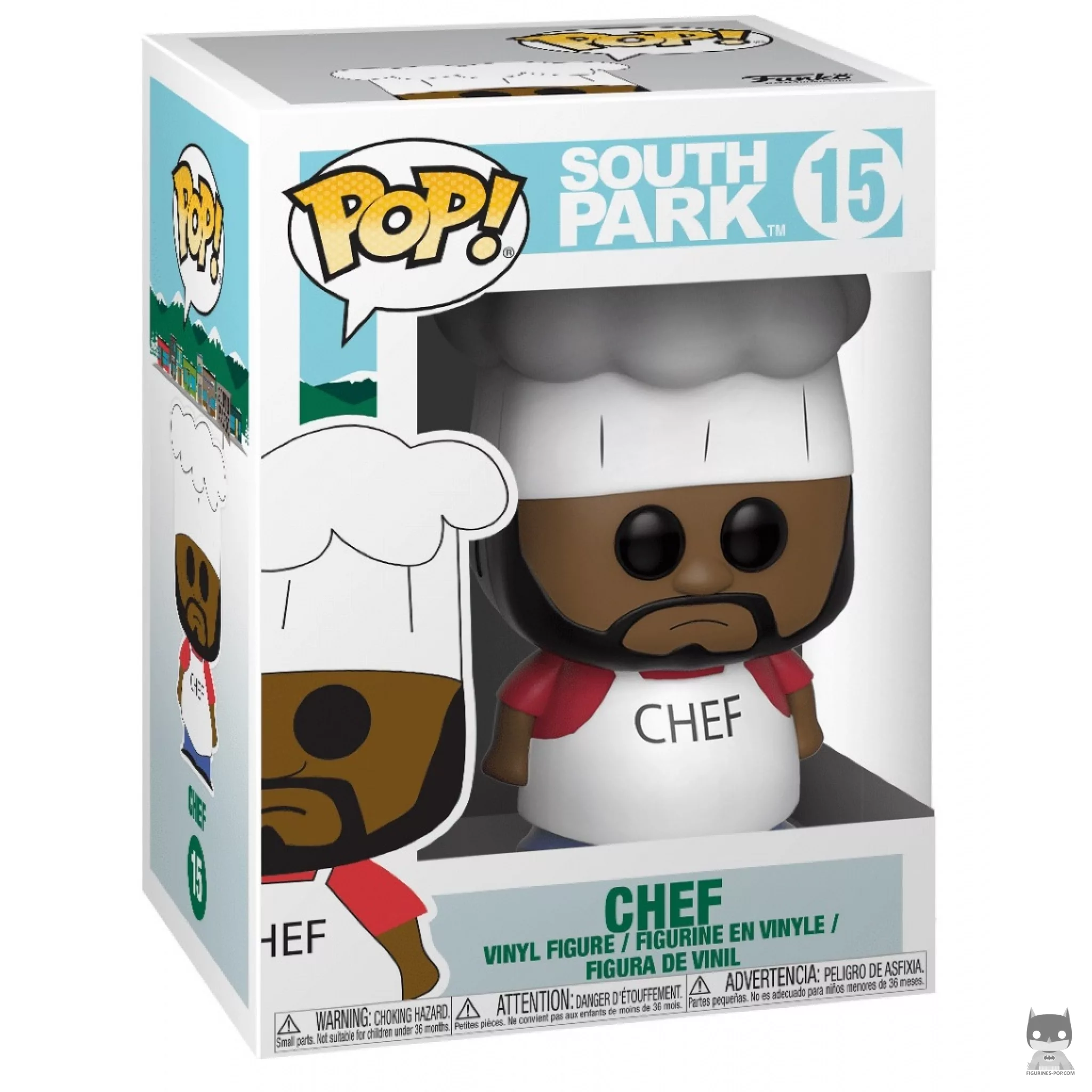 Chef Funko Pop! figure in its box