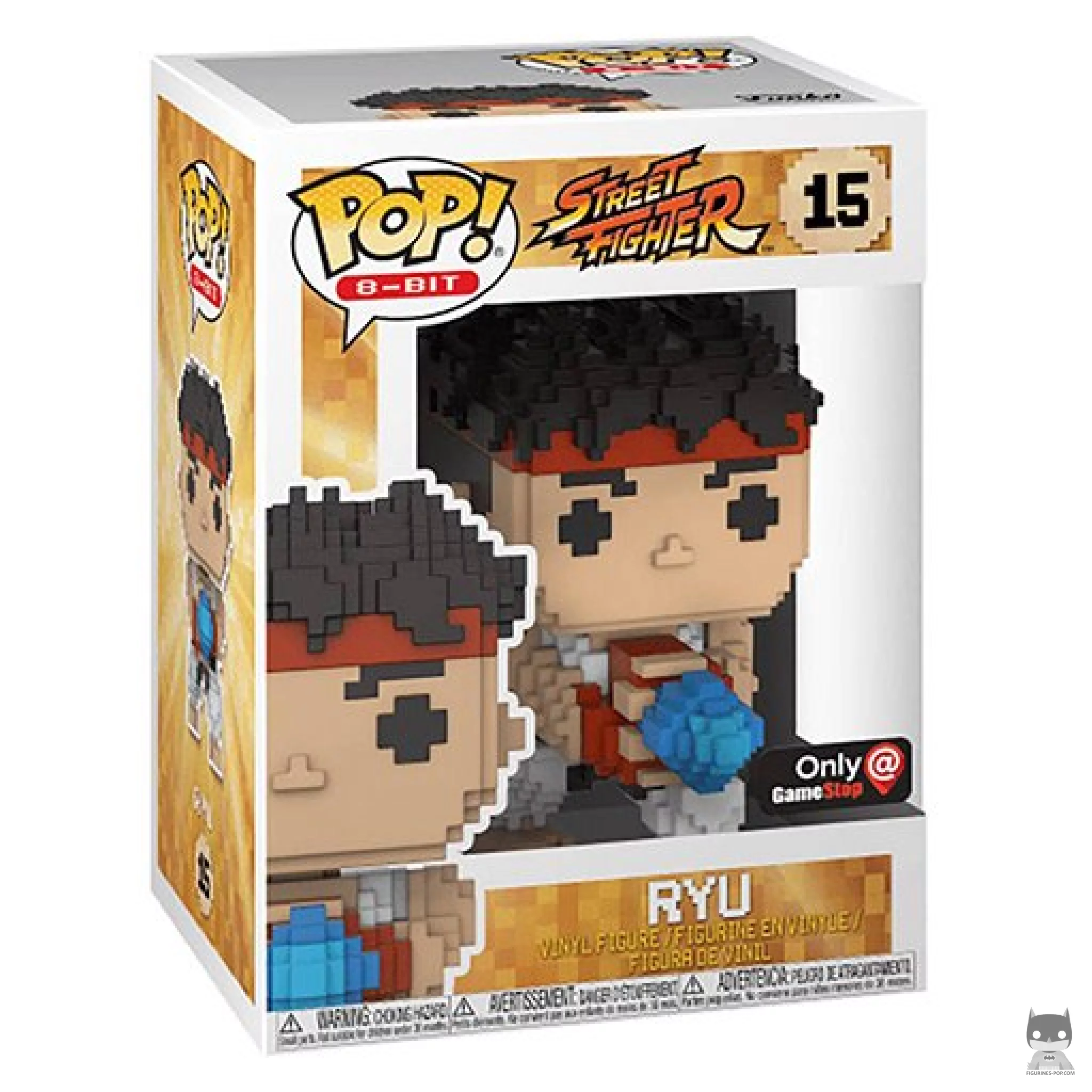Ryu Funko Pop! figure in its box